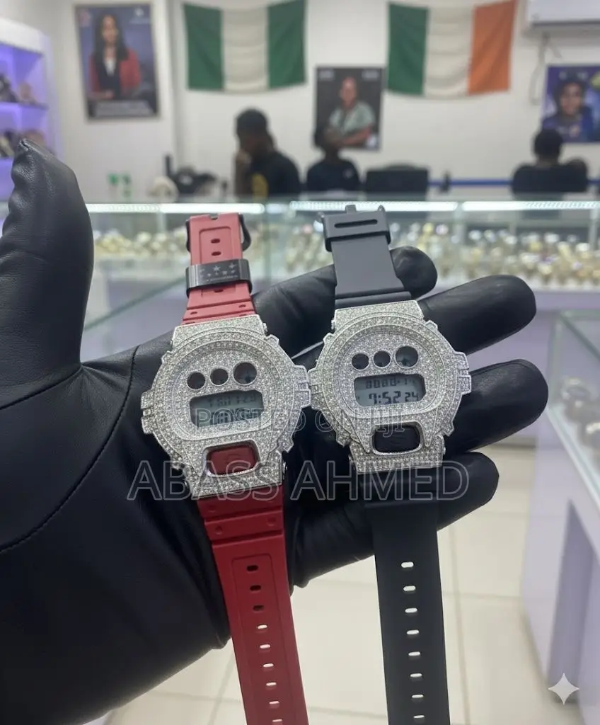 *Quality Grade Stone Dw-6900bb Gshock Wristwatch*