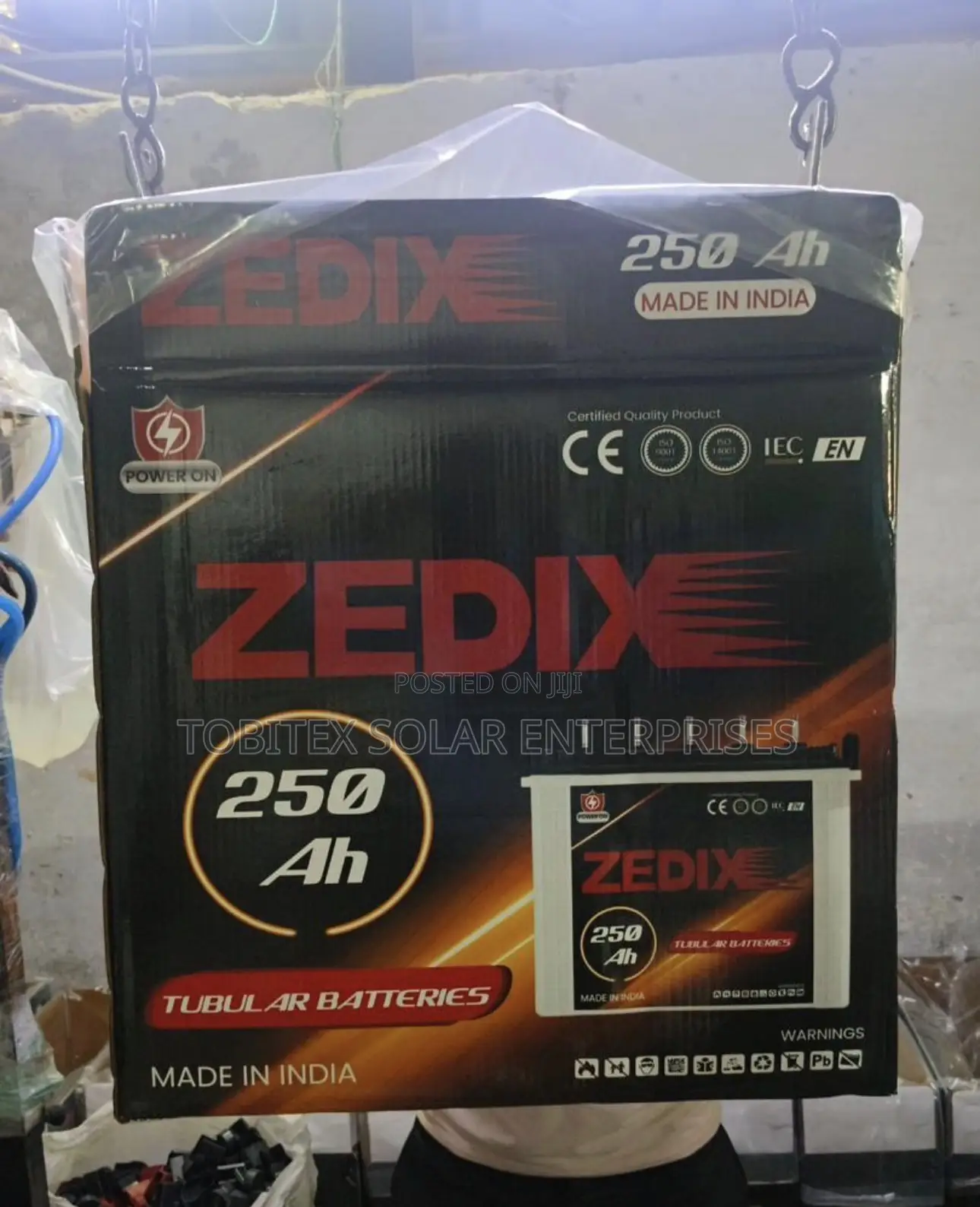 250ah Zedix Tubular Batteries