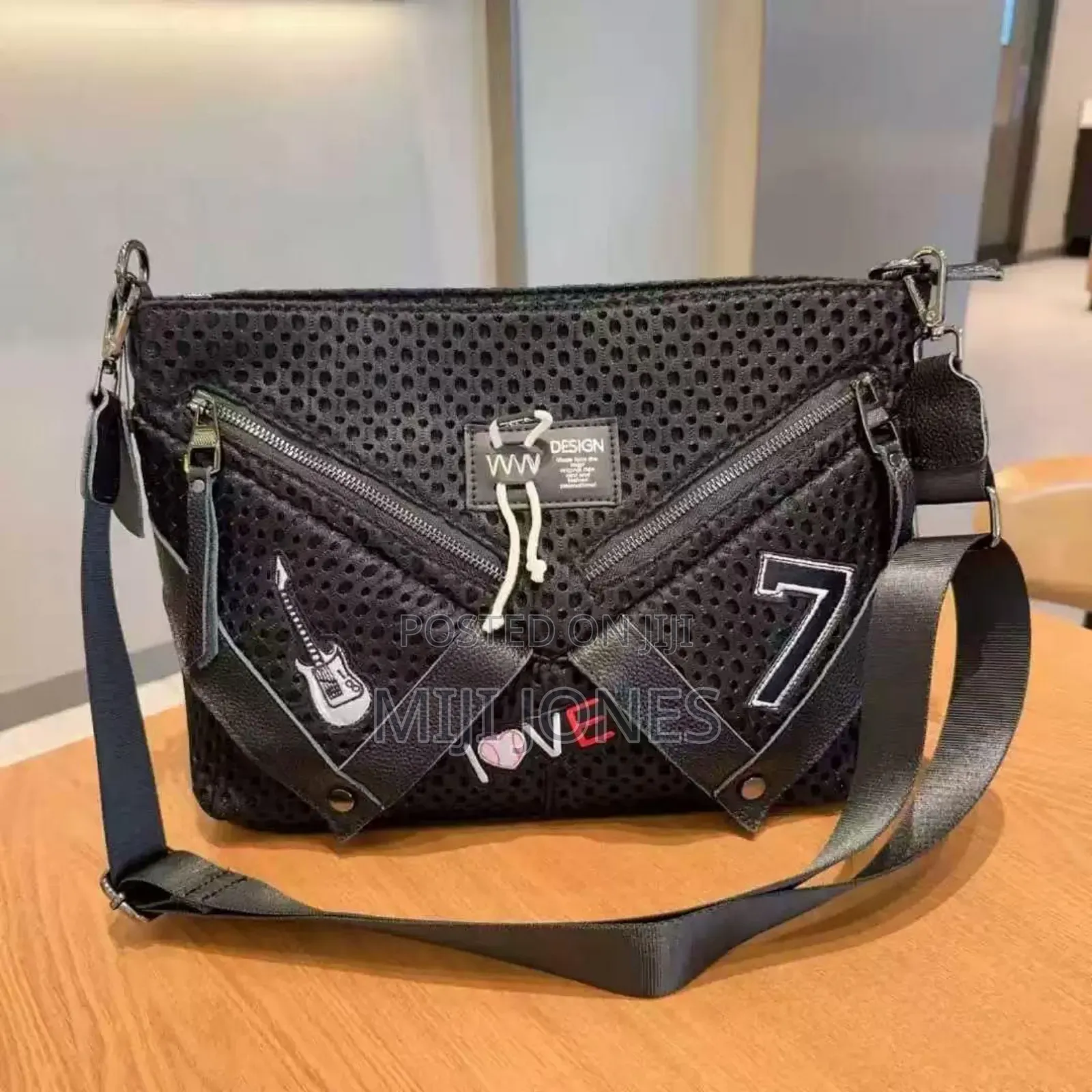 Kaws Graphic Cross Body Bag