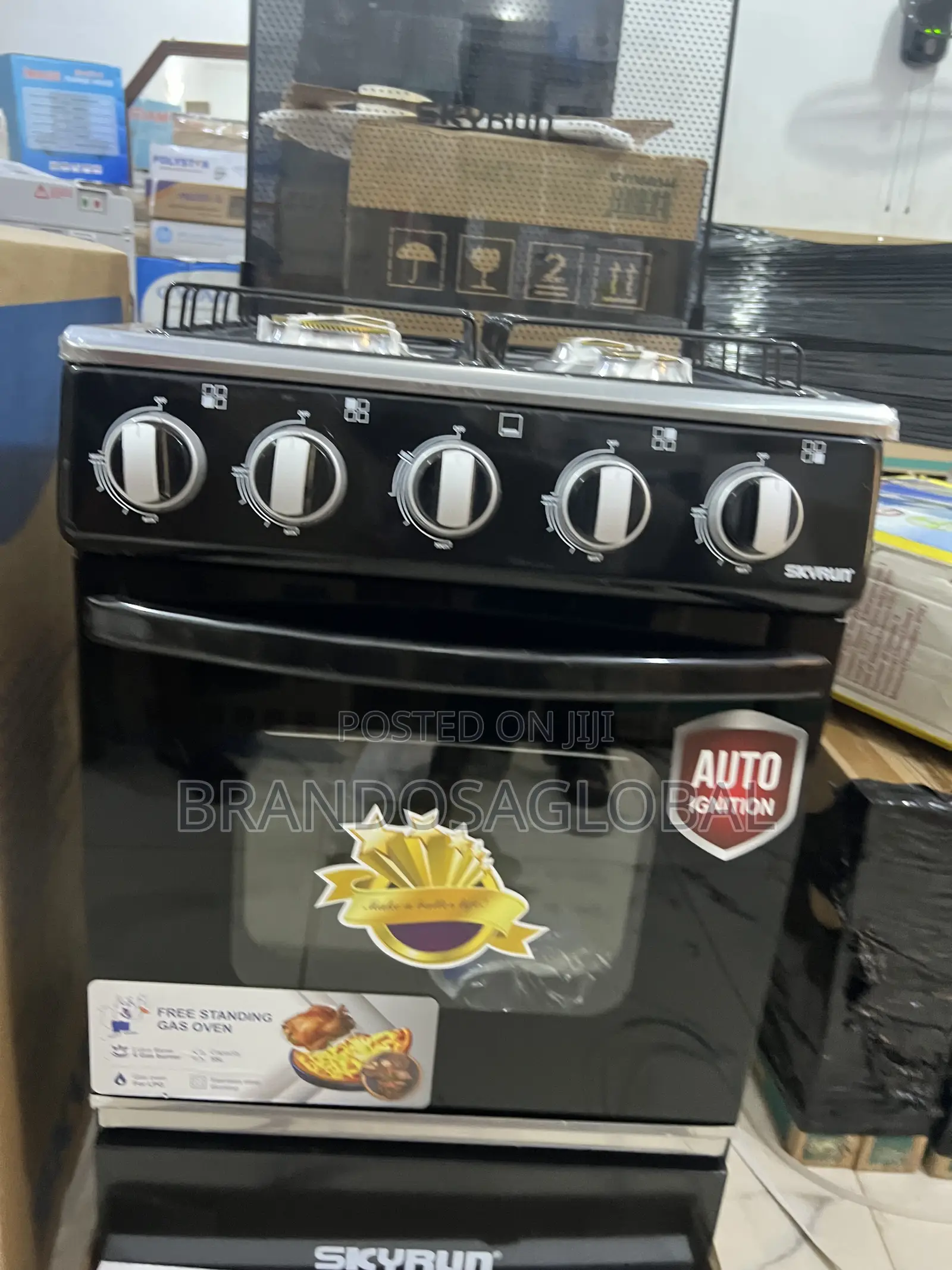 Skyrun GCS-4g/X – 4 Burners With Easy Ignition