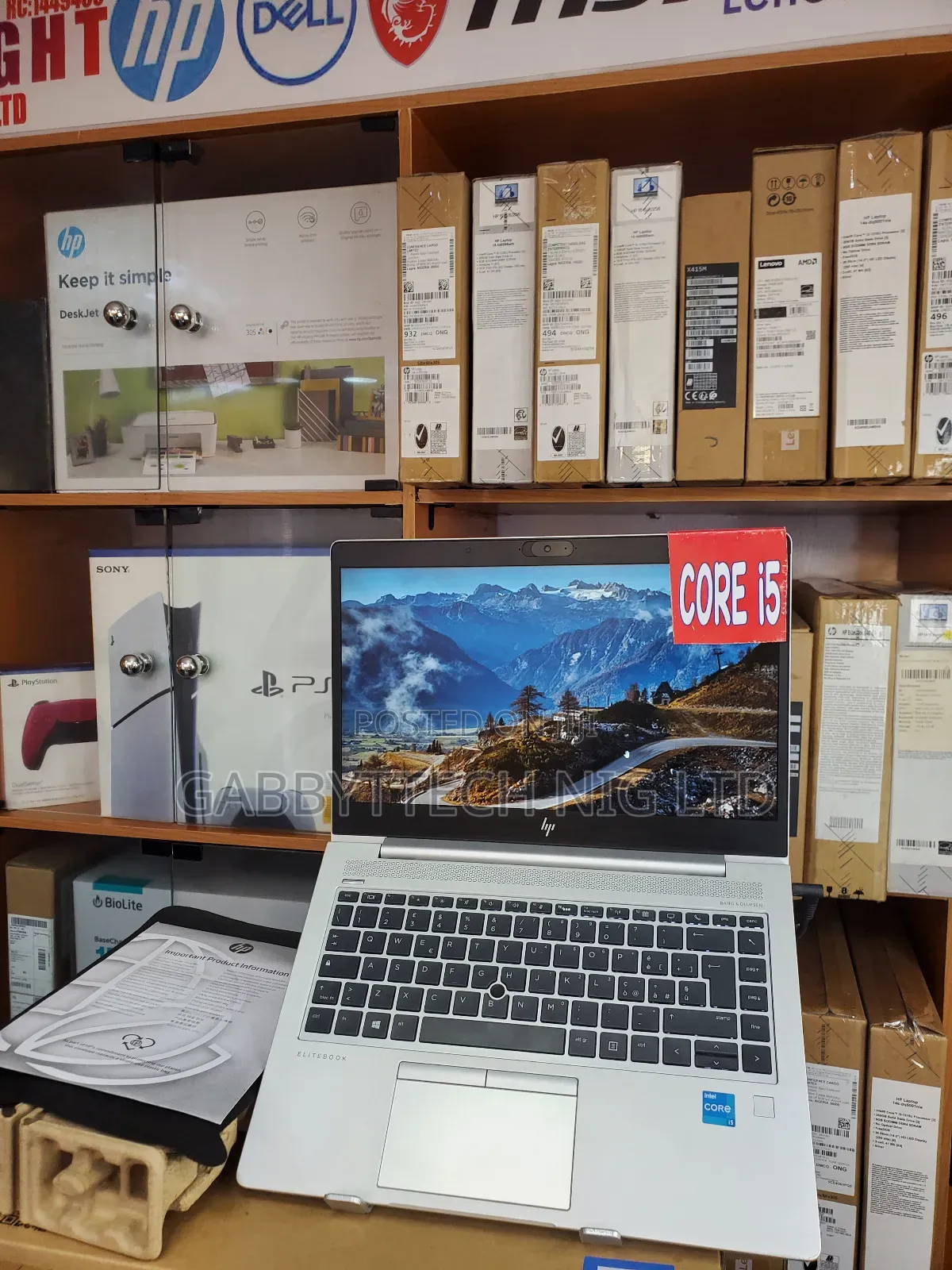 New Laptop HP EliteBook 840 16GB Intel Core I5 SSD 512GB