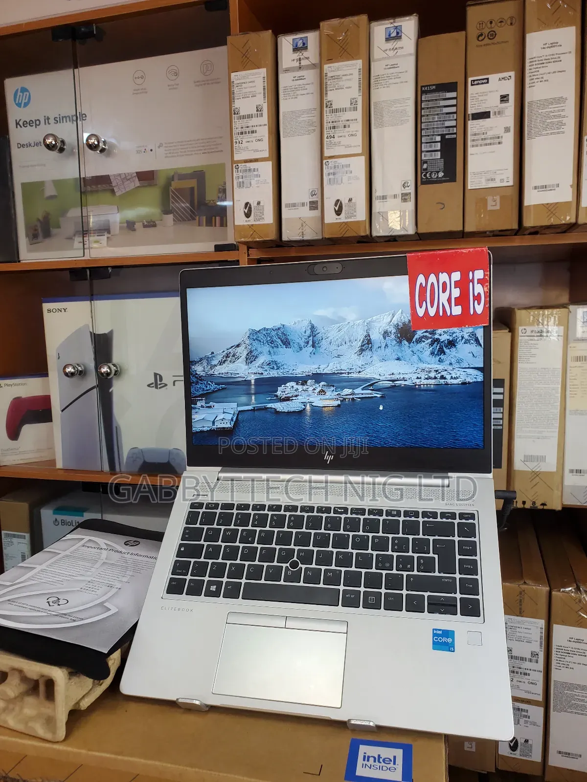 New Laptop HP EliteBook 840 16GB Intel Core I5 SSD 512GB