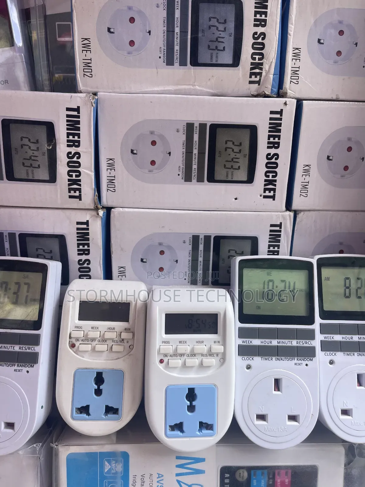 Surge Protector + Timer Socket