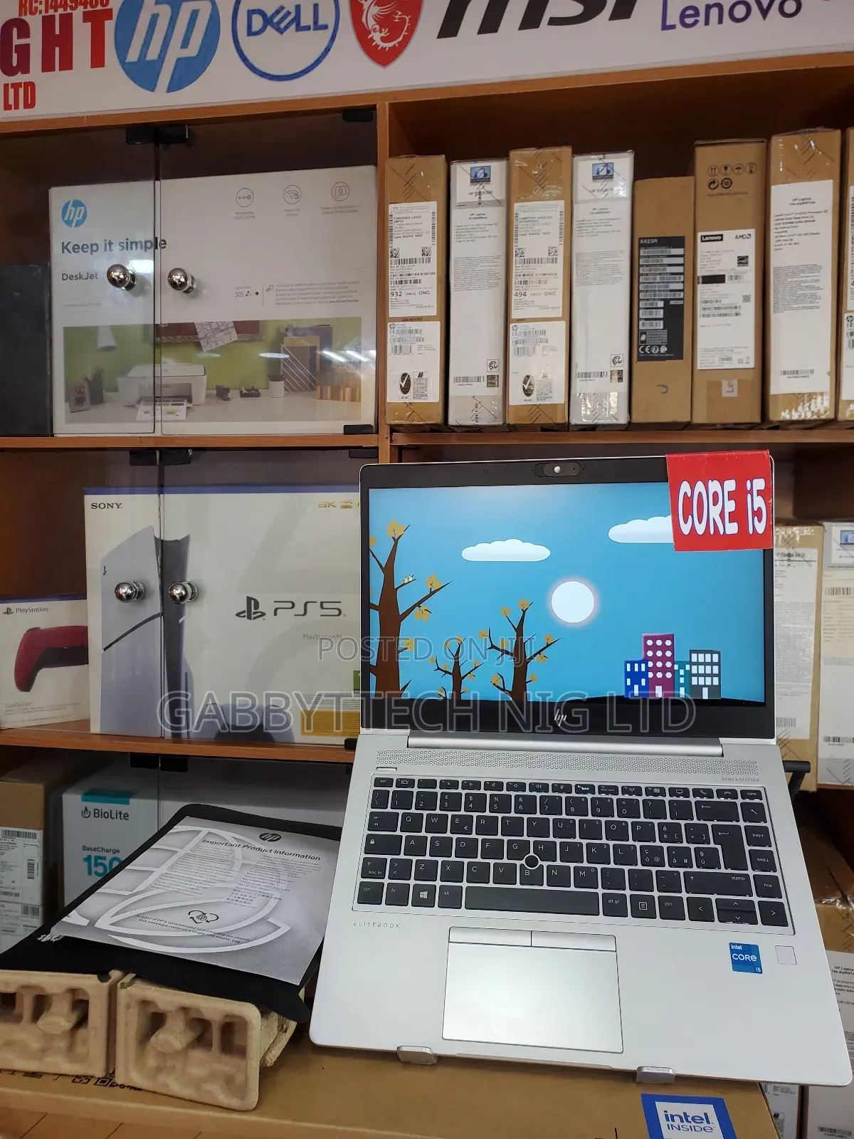 New Laptop HP EliteBook 840 16GB Intel Core I5 SSD 512GB