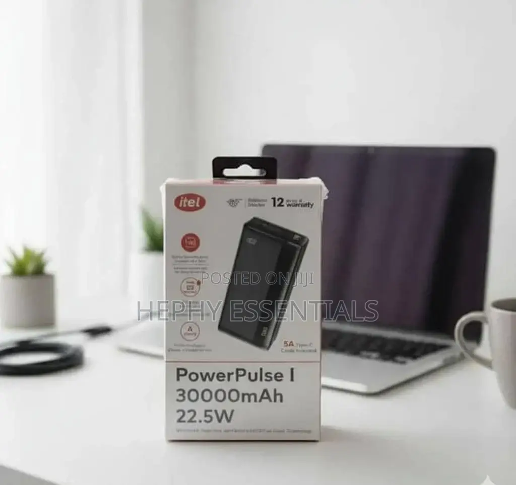 Itel Powerpluse I 30000mah Power Bank. Itel 30000mah Power