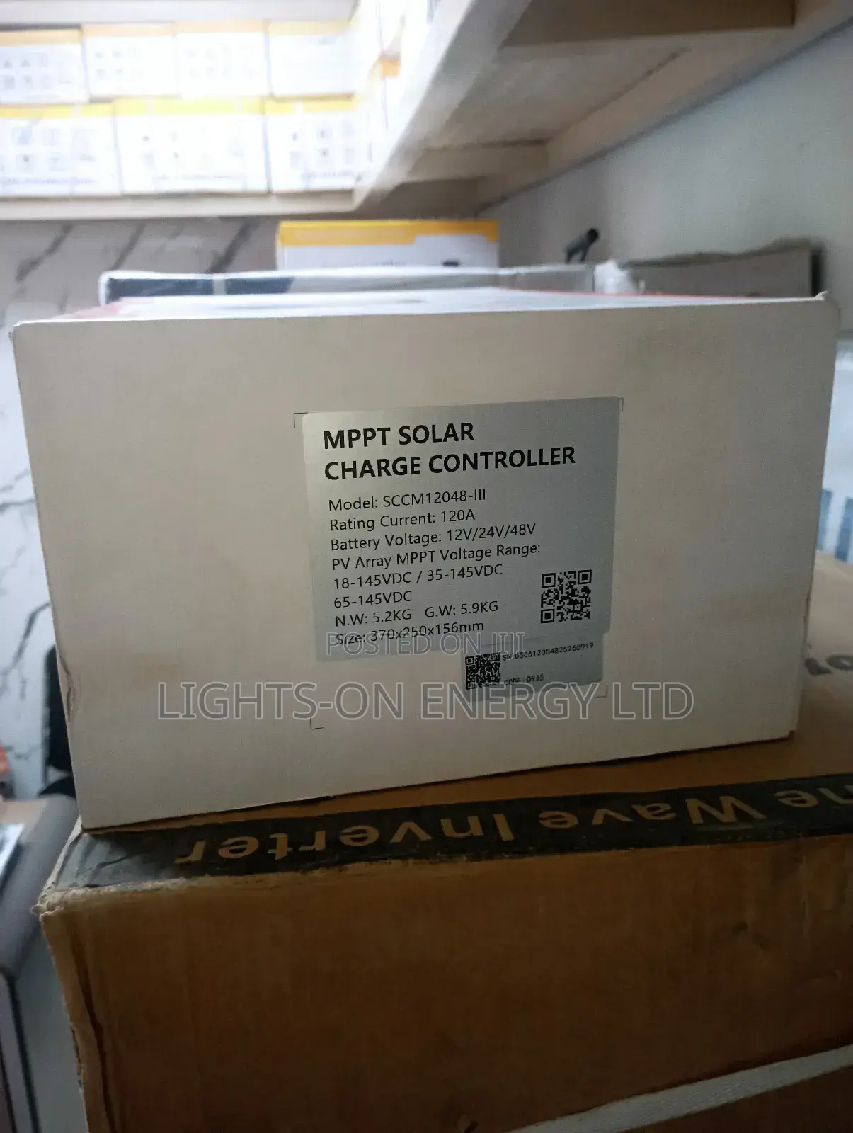 120a MPPT Felicity Charge Controller