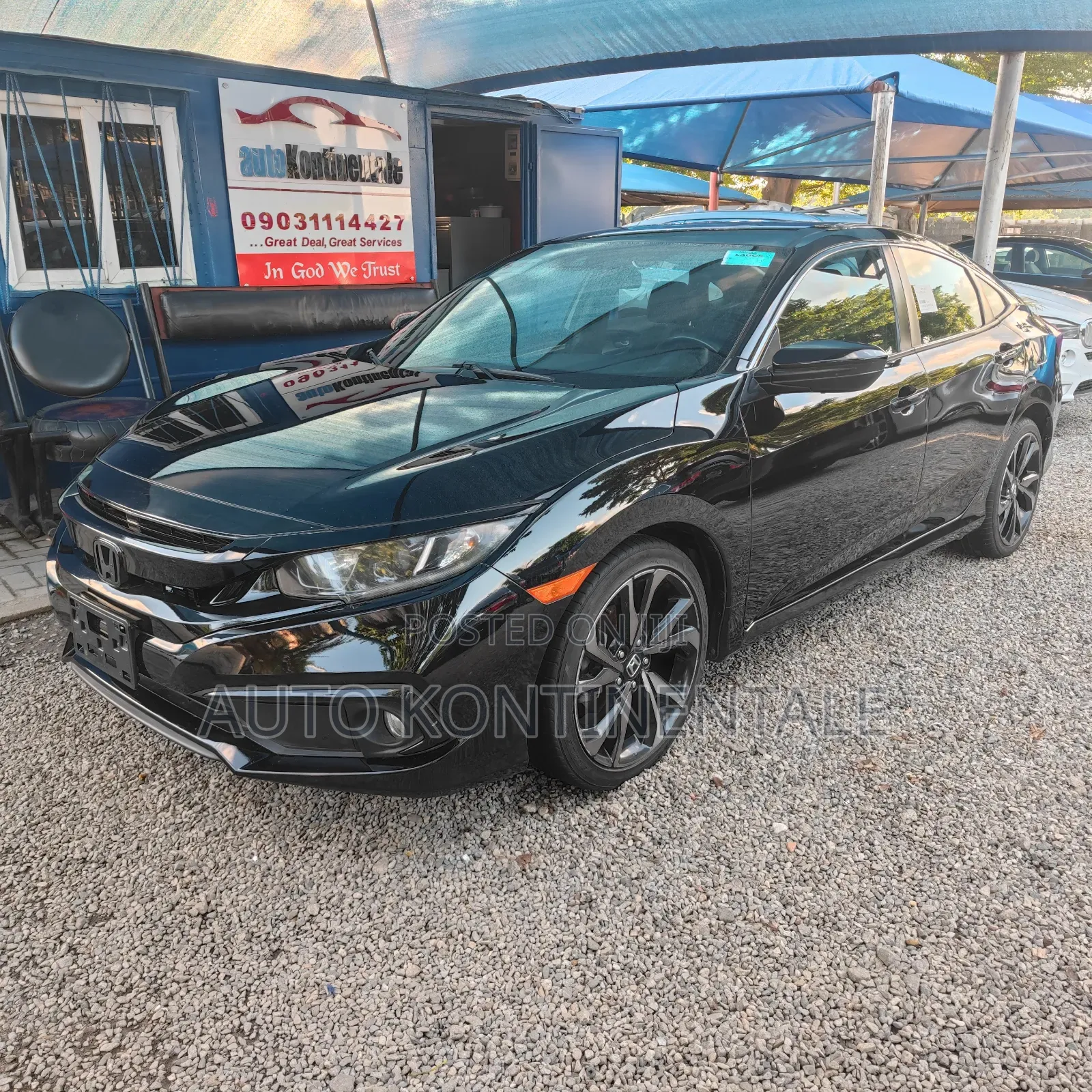 Honda Civic Sport 2021 Black