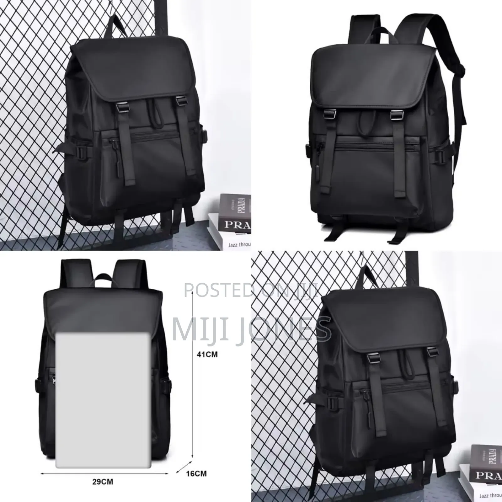 *High Quality Plain Backpack*