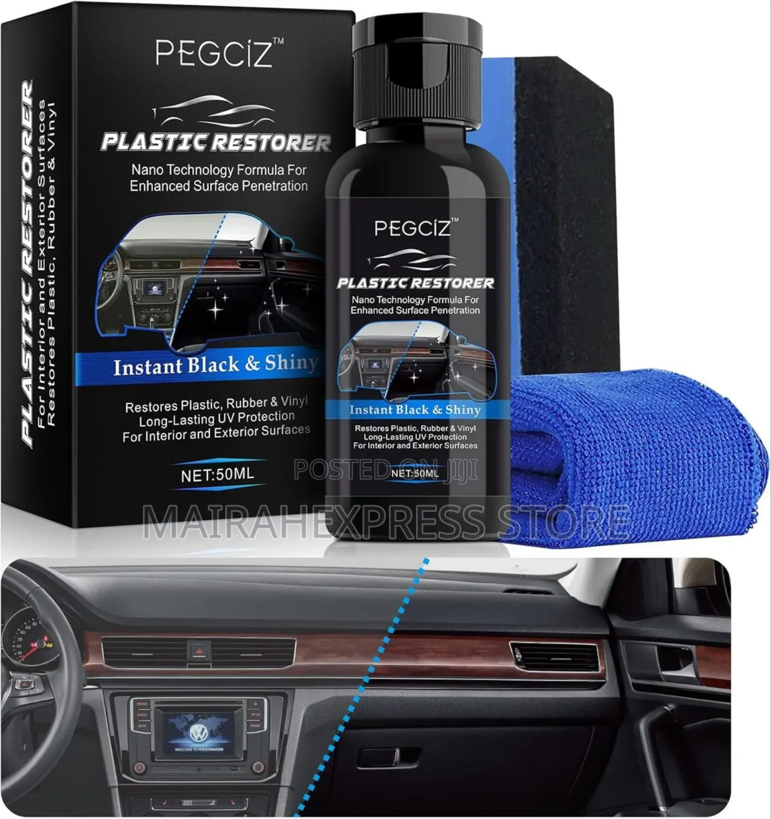 Homonths Multifunctional Plastic Car Restorer 30ml