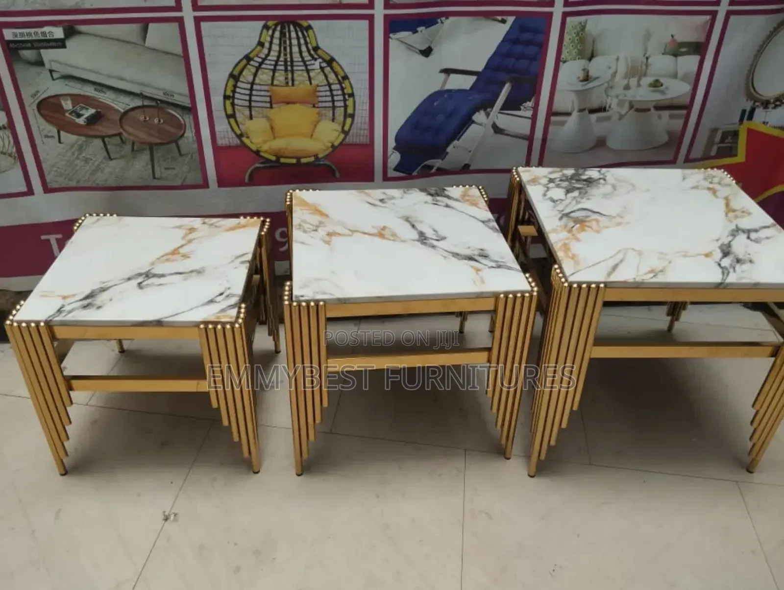 3 In 1 Quality Luxury Side Tables.