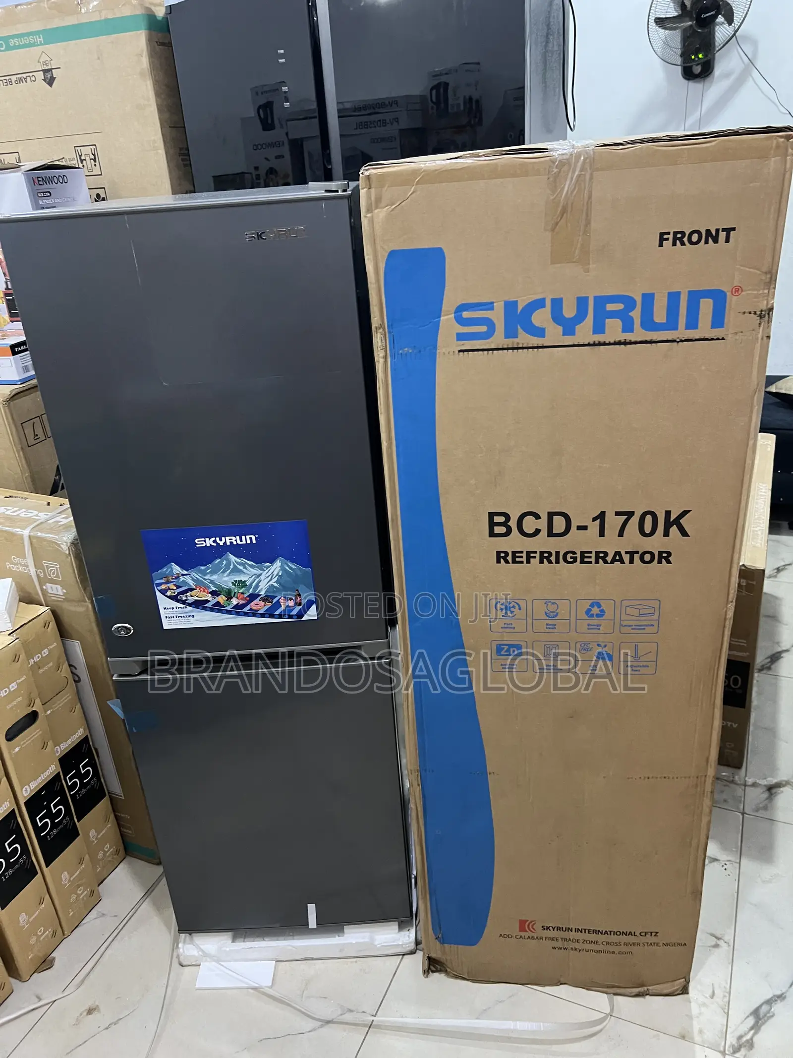 Brand New Skyrun 170l Fridge – Energy Saving Design