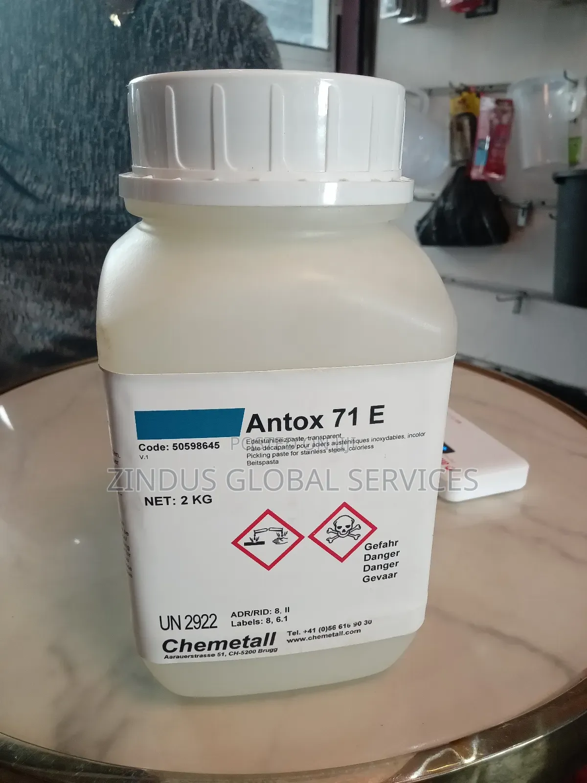 Antox 71 E Stainless Steel Pickling Paste