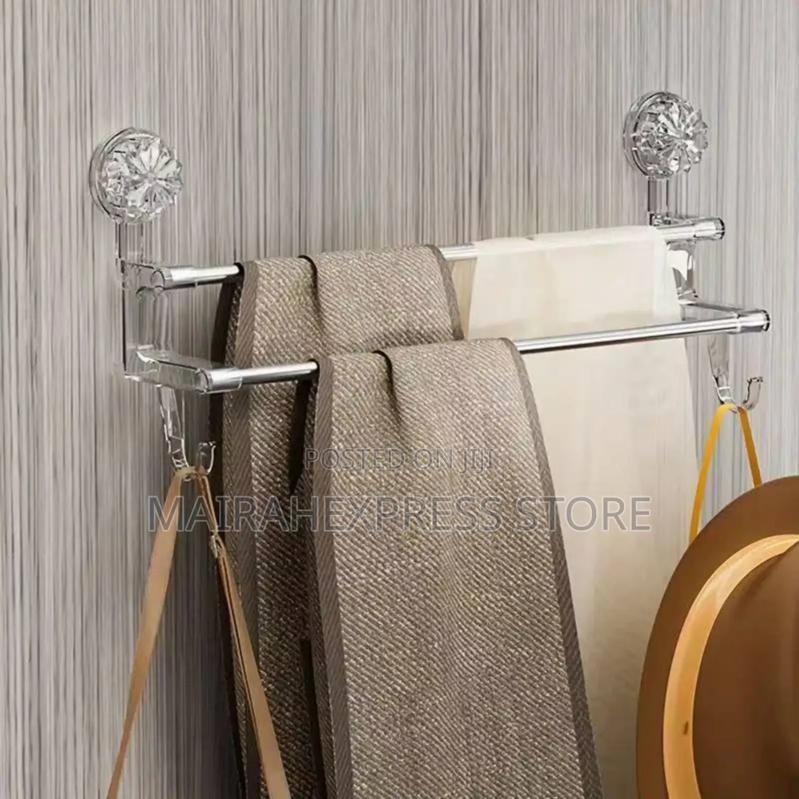 Double Layers Acrylic Towel Hanger (2sty)