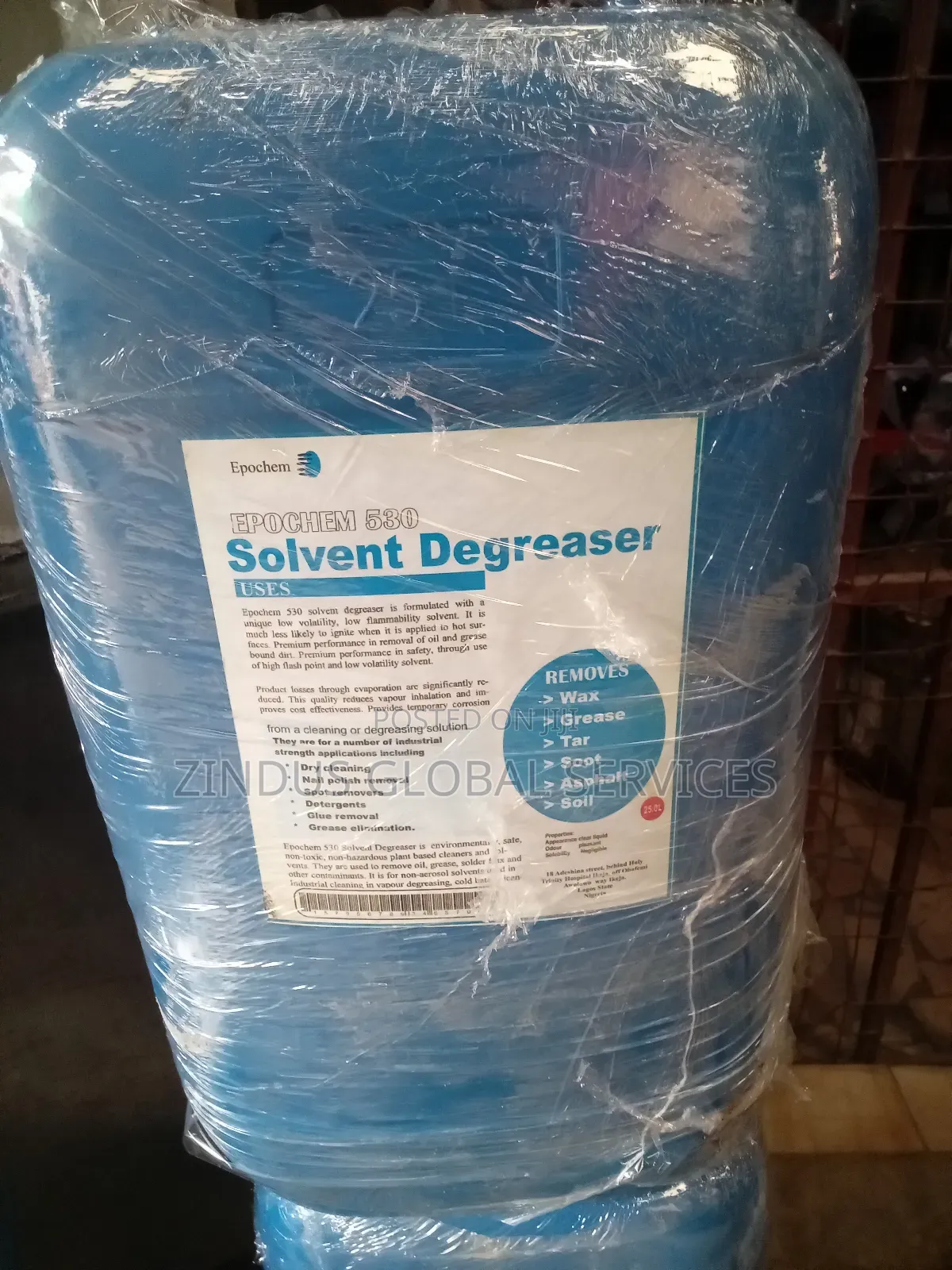 Epochem 530 Solvent Degreaser