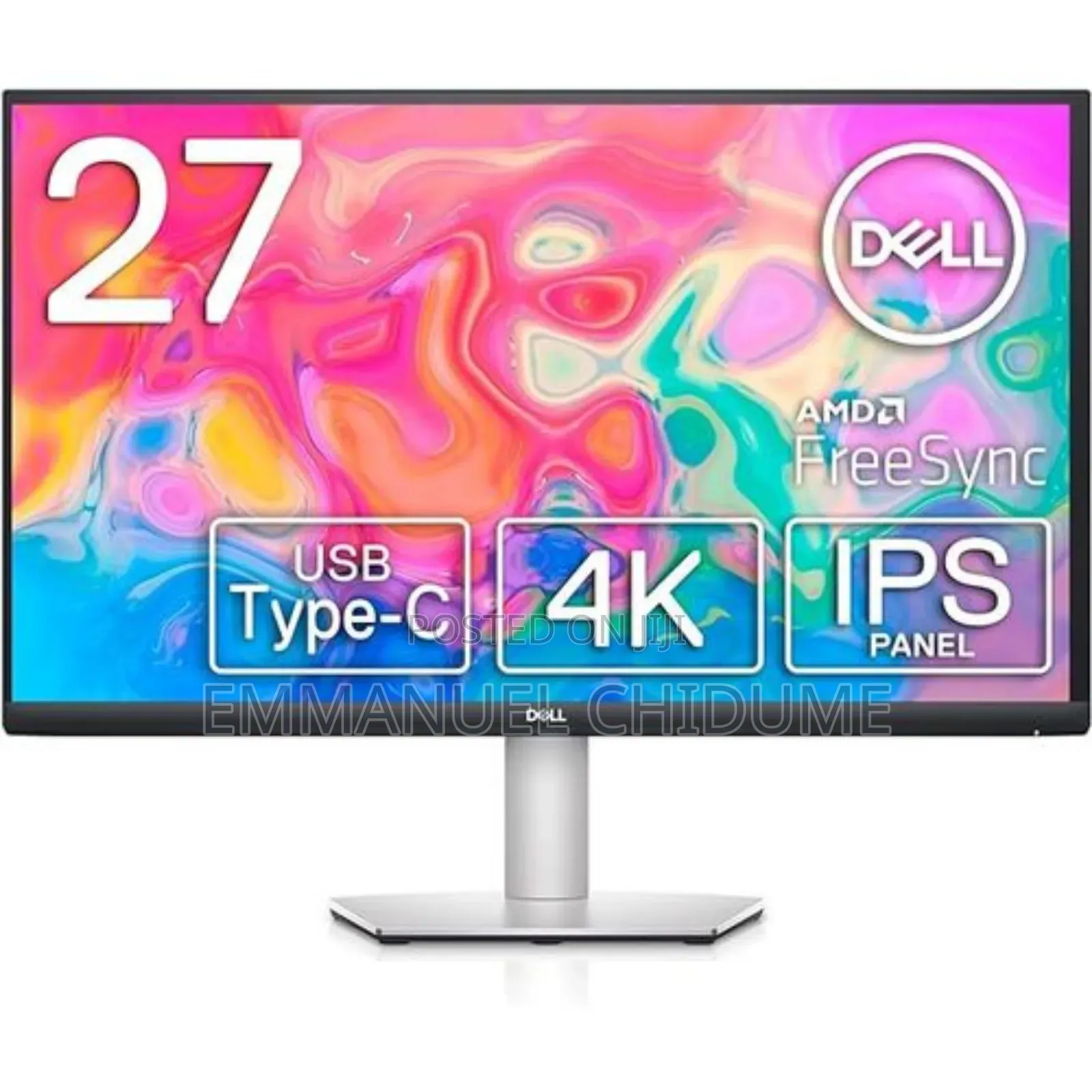 27 Inches Dell Flameless Monitor