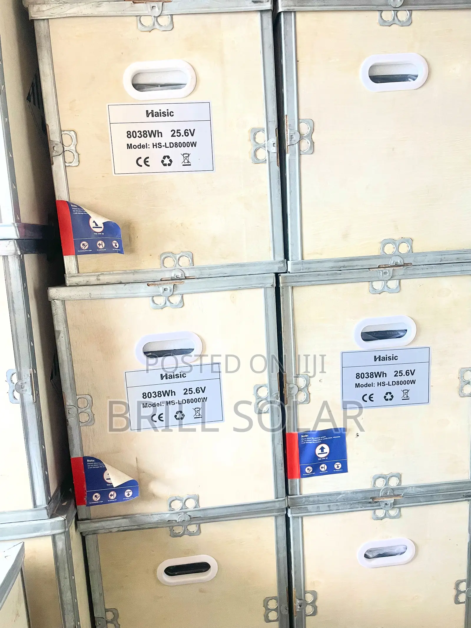8kwh-25.6v Haisic Solar Lithium Battery