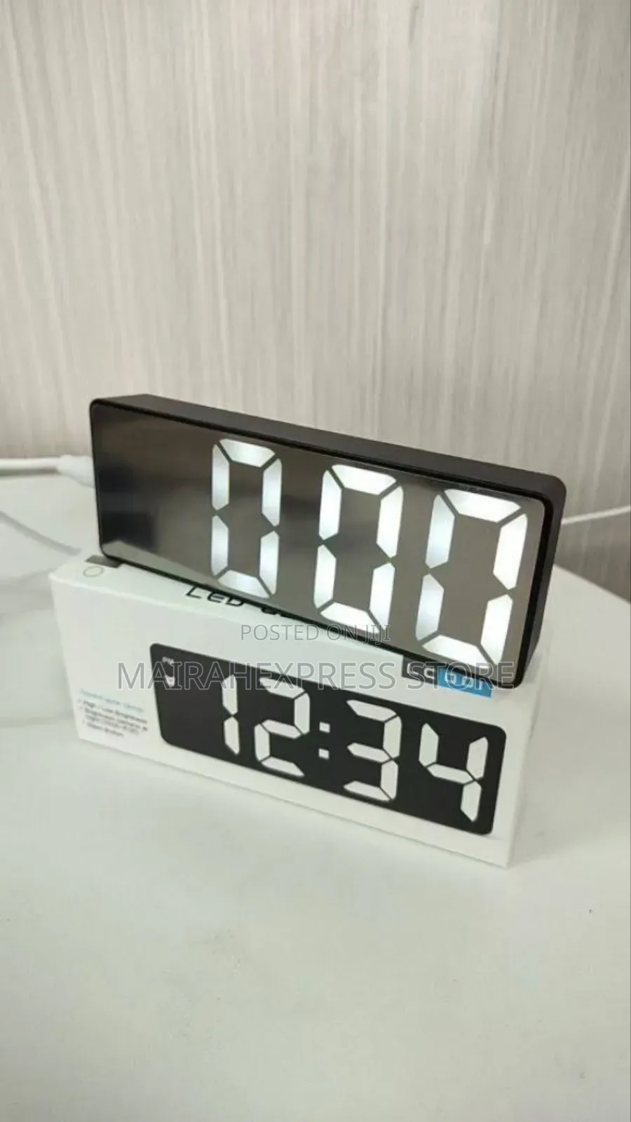 Luminous Led Digital Alarm Clock.