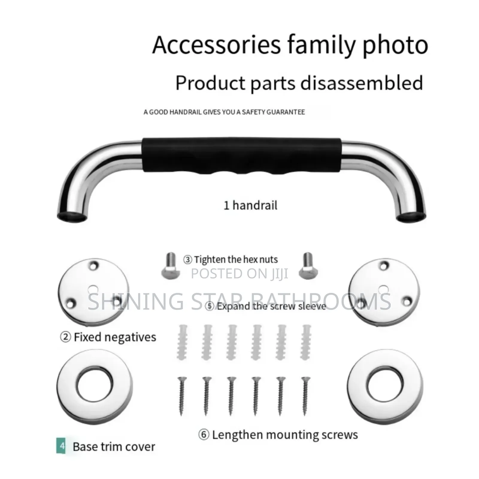 Non Slip Silicone Grab Bar