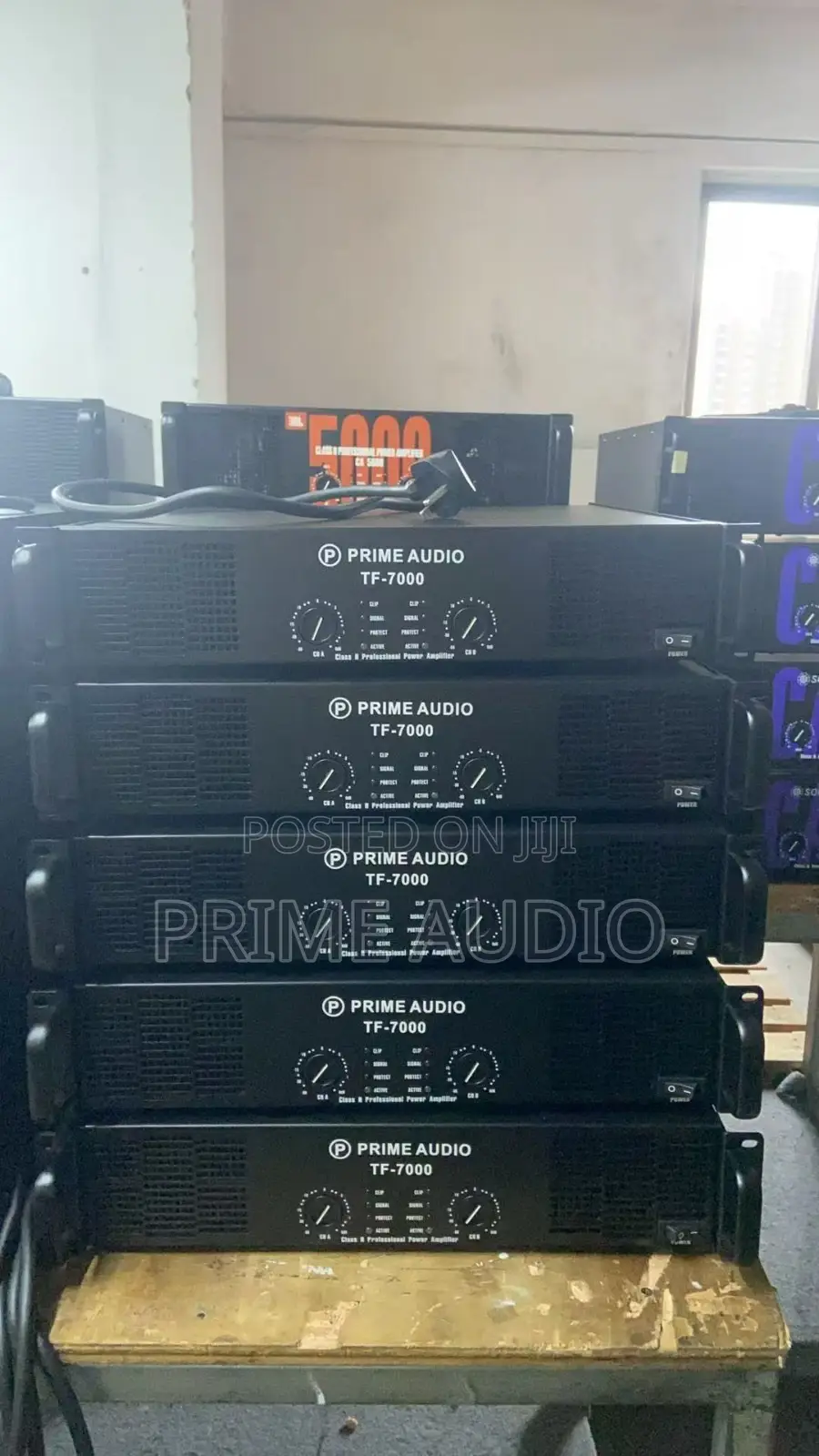 Prime Audio Tf7000 Power Amplifiers 7000watts Heavy Duty Amplifiers