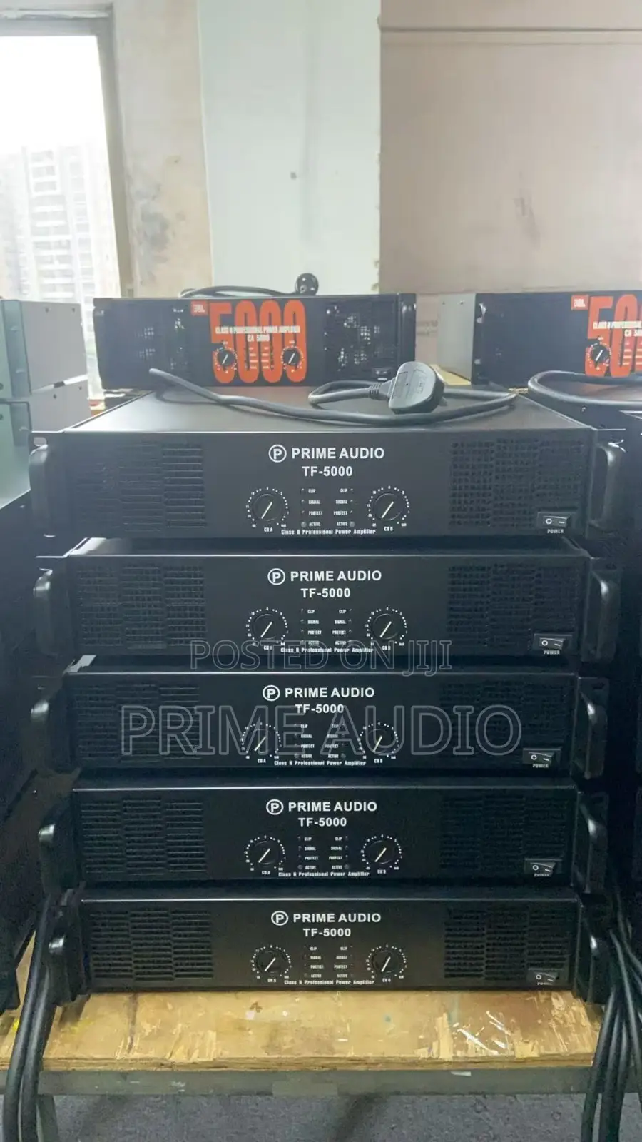 Prime Audio Tf5000 Power Amplifiers 5000watts Heavy Duty Power Amps