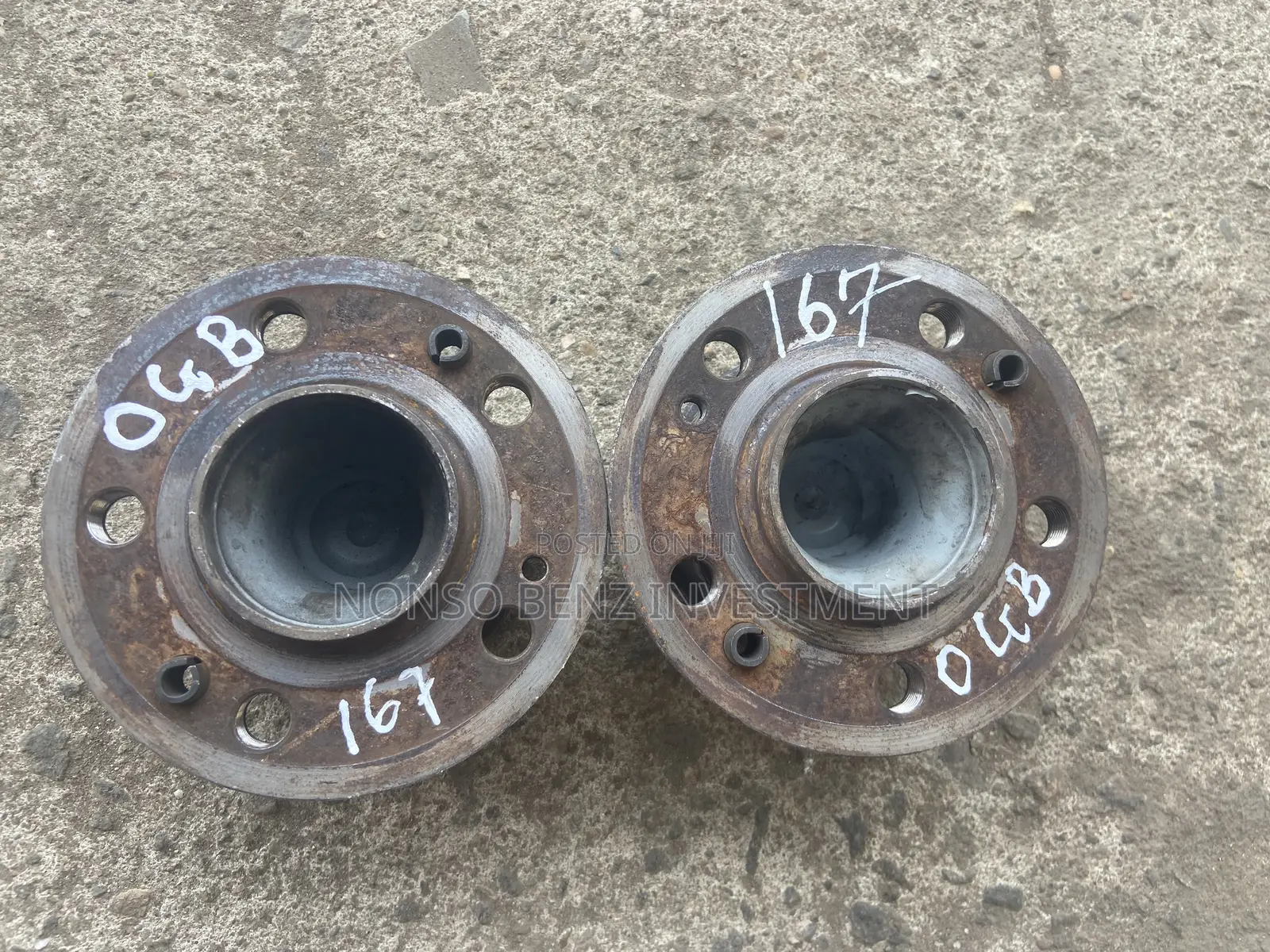 Front Hub Gle (W167) Non 4matic/Rear Wheel Drive