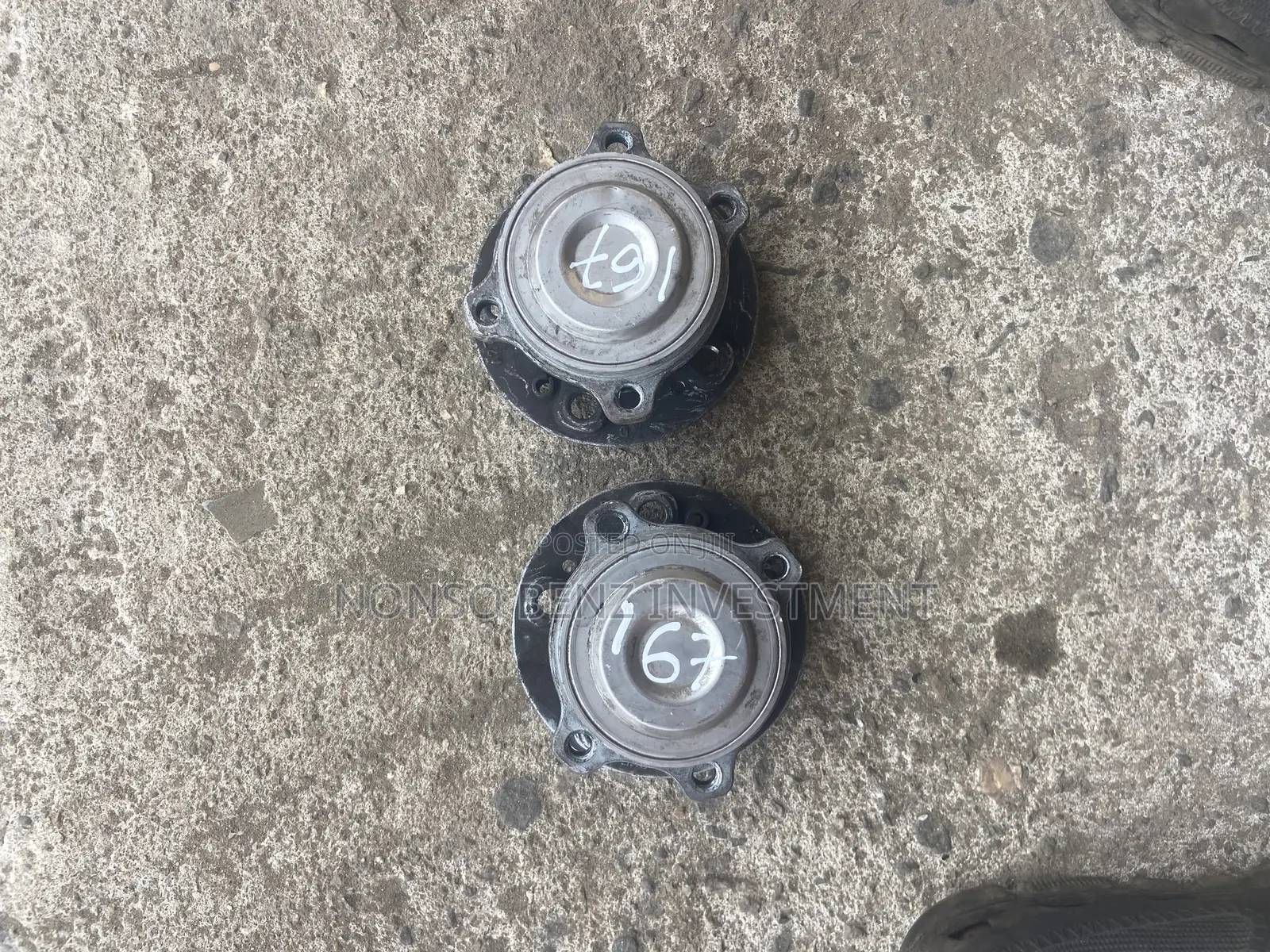 Front Hub Gle (W167) Non 4matic/Rear Wheel Drive