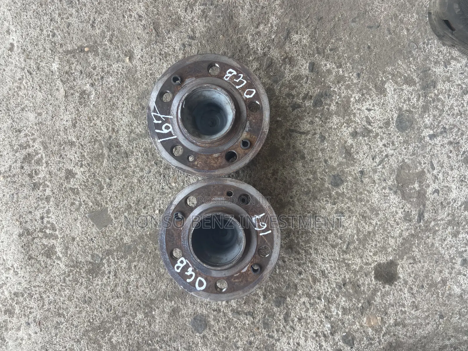 Front Hub Gle (W167) Non 4matic/Rear Wheel Drive