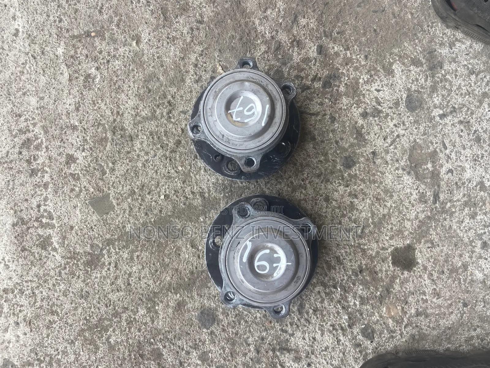 Front Hub Gle (W167) Non 4matic/Rear Wheel Drive