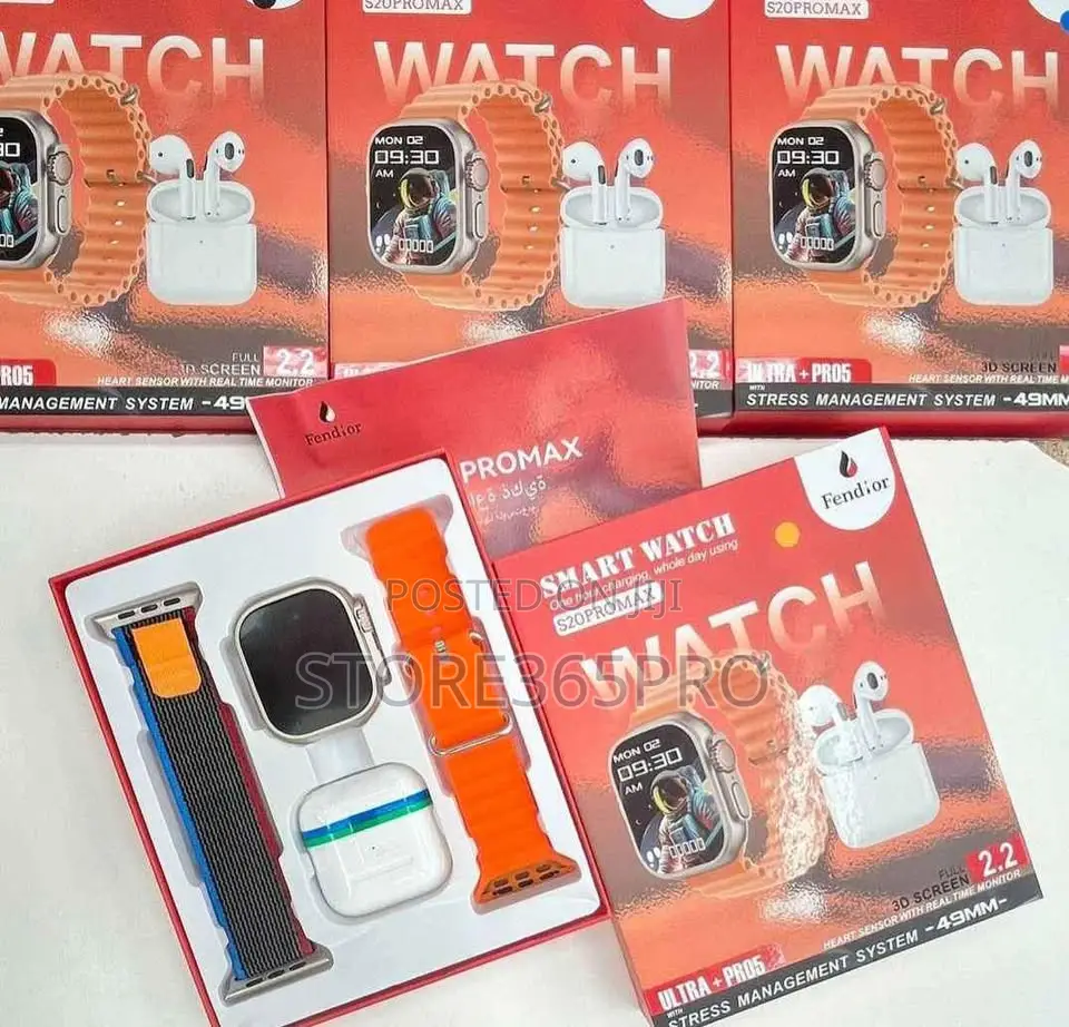 Fendior S20 Promax Ultra Smart Watch With Airpod