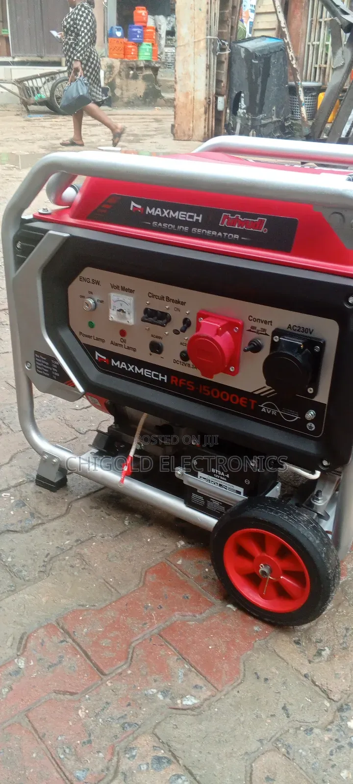 RFS Three Phase 17000e Maxmech Petrol Generator