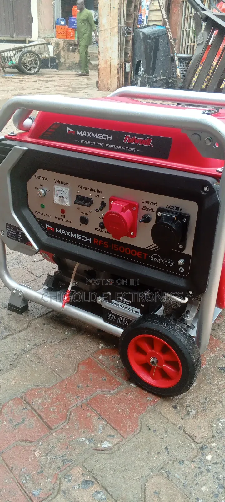 RFS Three Phase 17000e Maxmech Petrol Generator