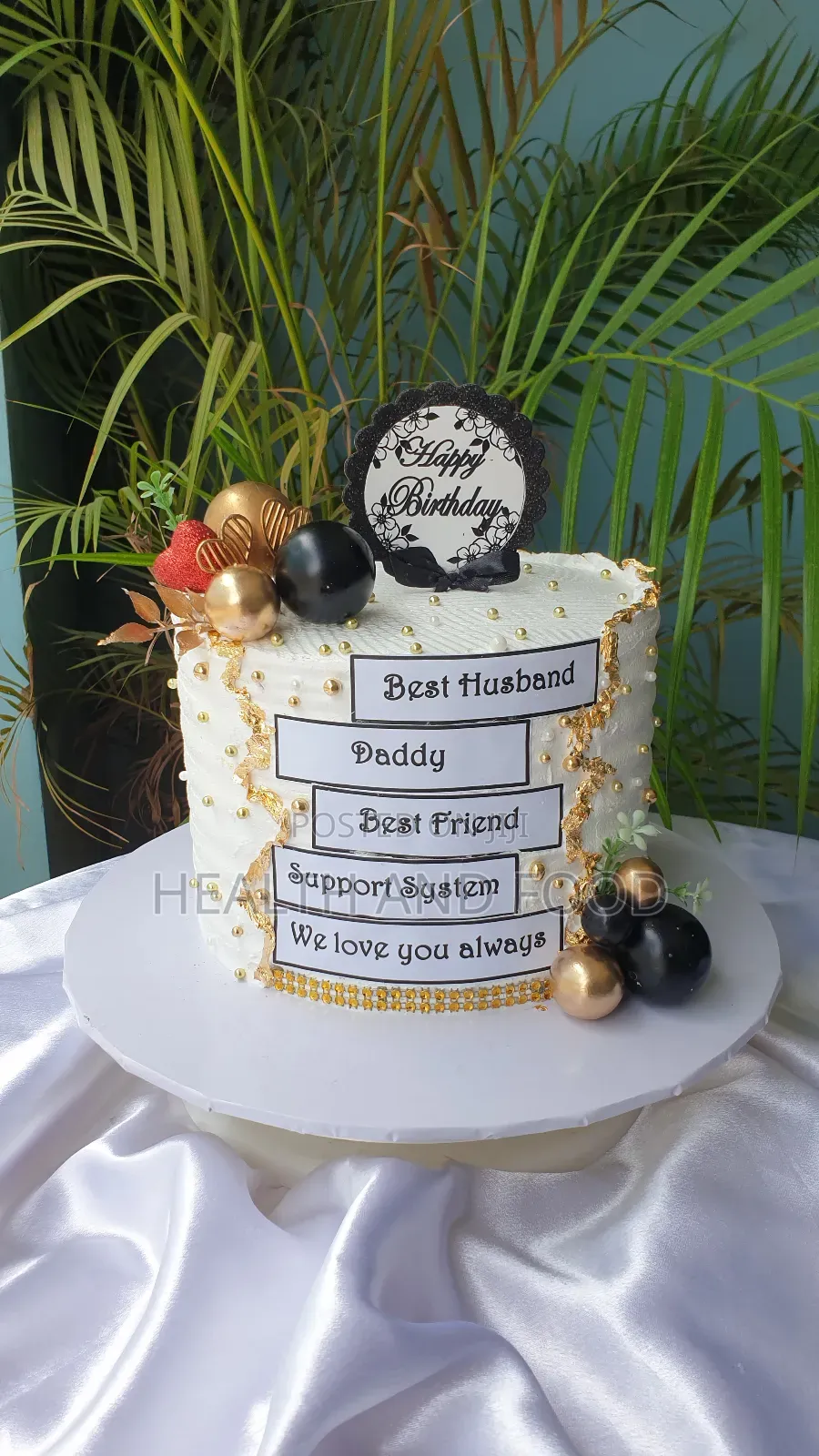 8" Two Layers Cake