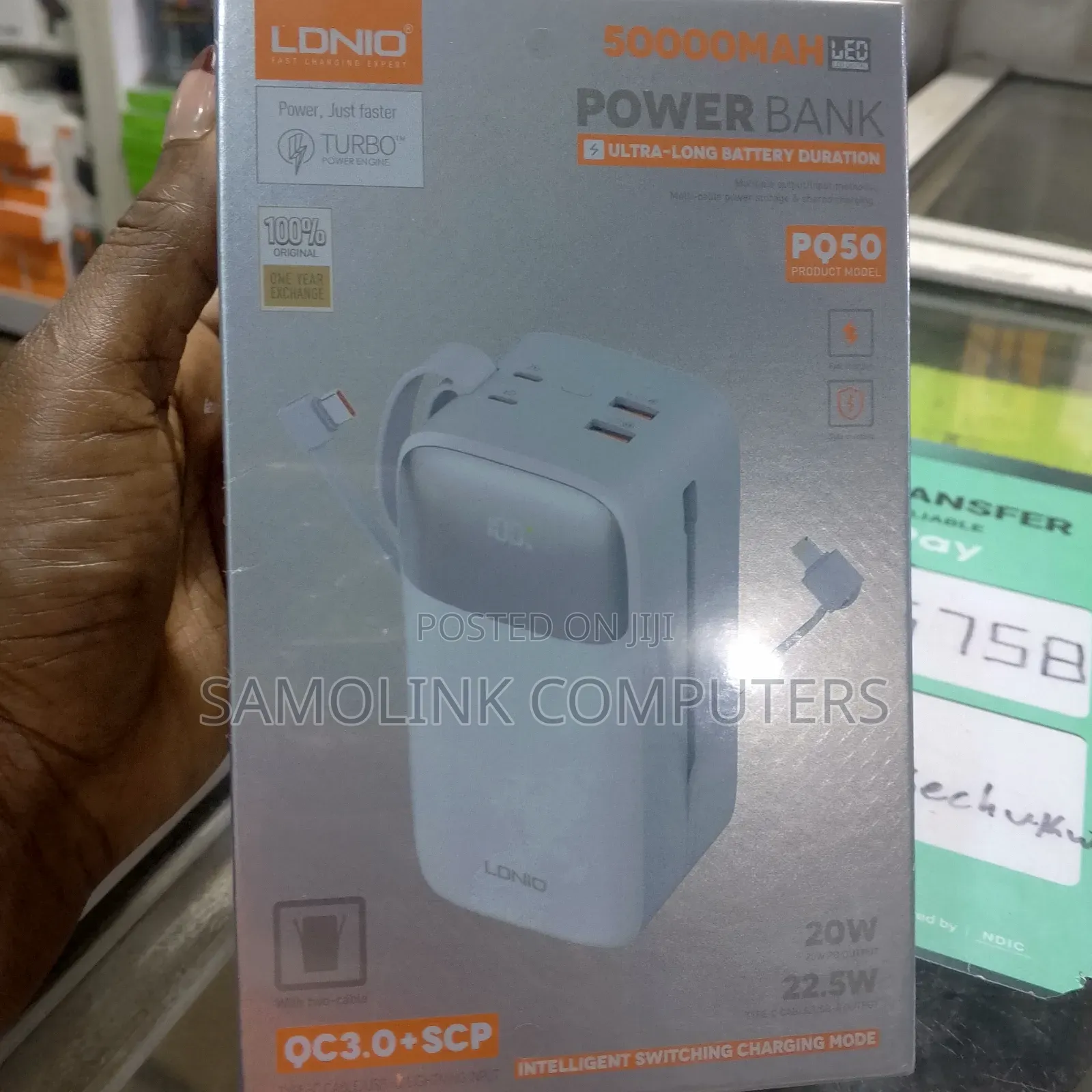 Ldnio Power Bank 50,000mah