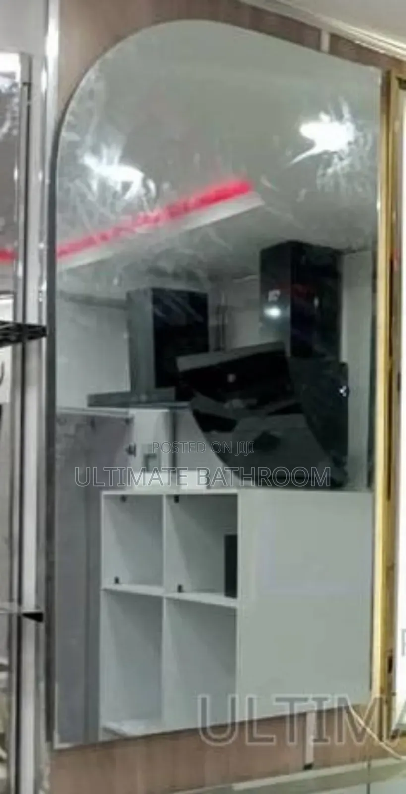 70x140cm Hand Wave Bathroom Led Mirror With 3lights