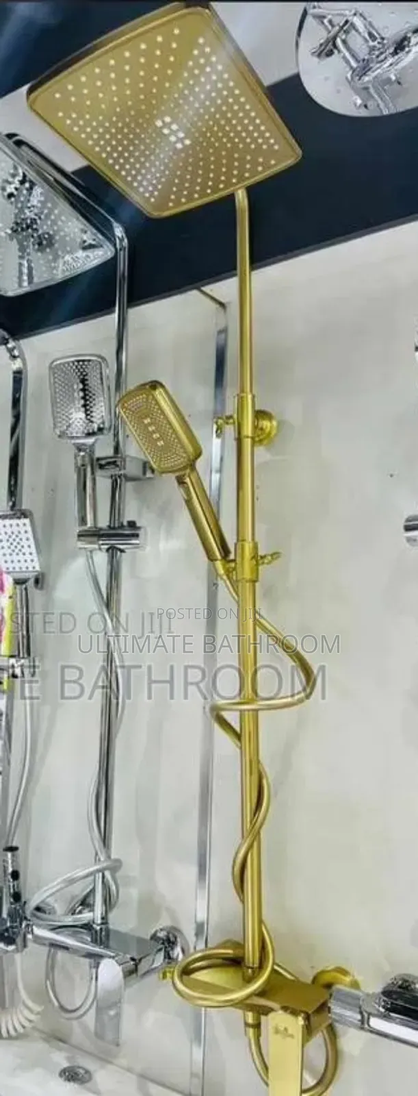 Quality Brush Gold Bathroom Shower  Mixers