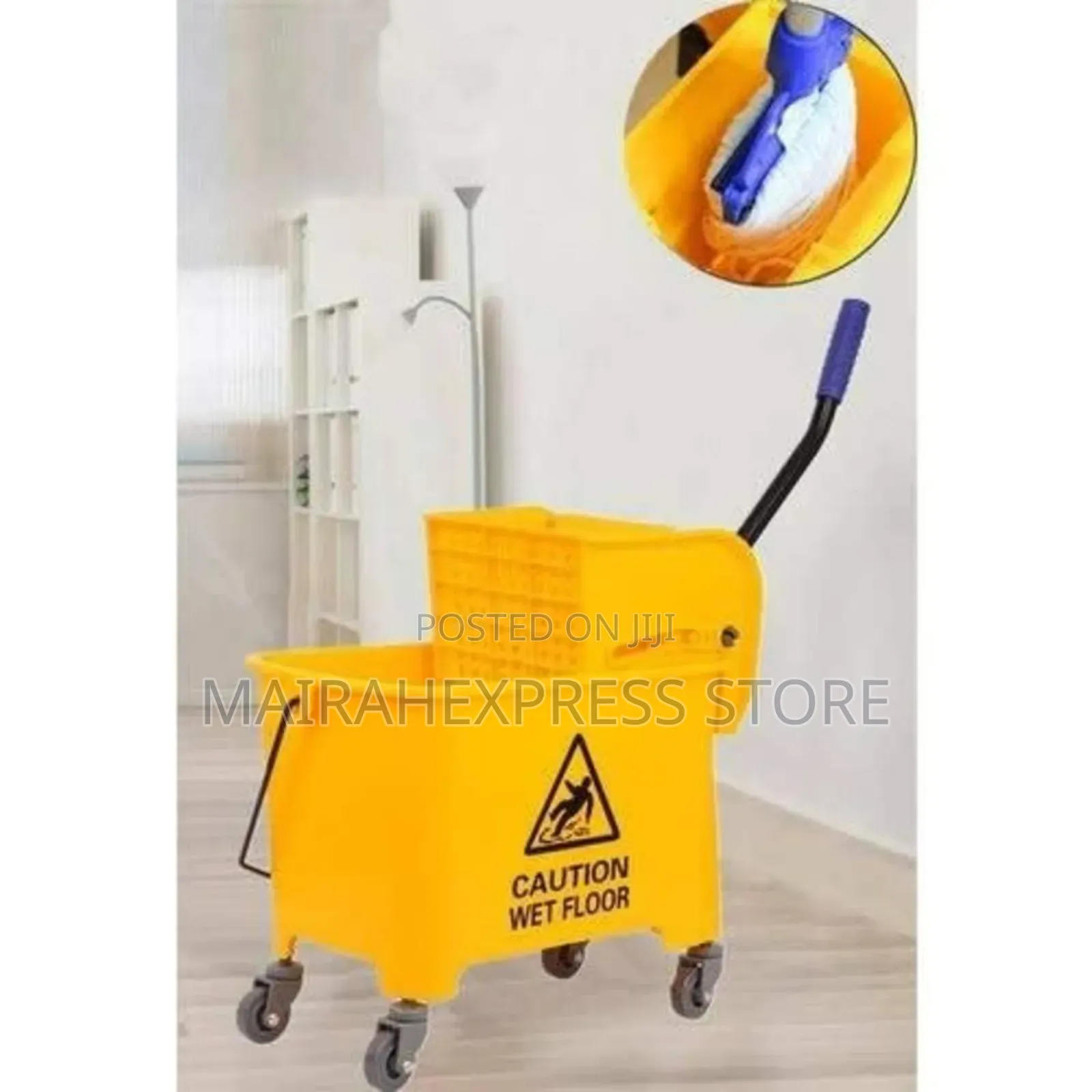 20l Industrial Caution Mop Bucket 
(2st7)