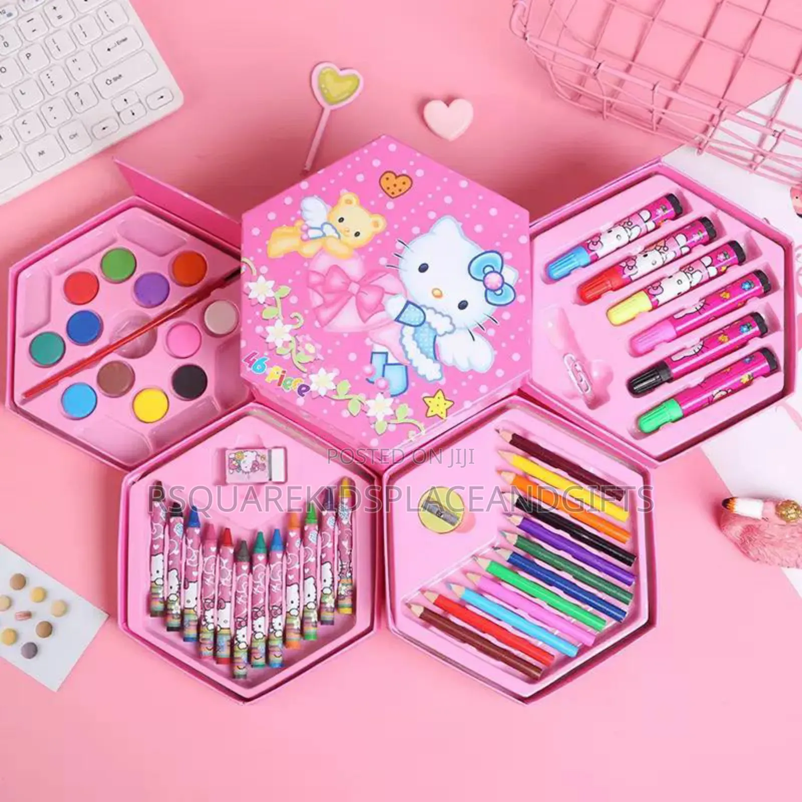 46 Piece Art Set for Partypack