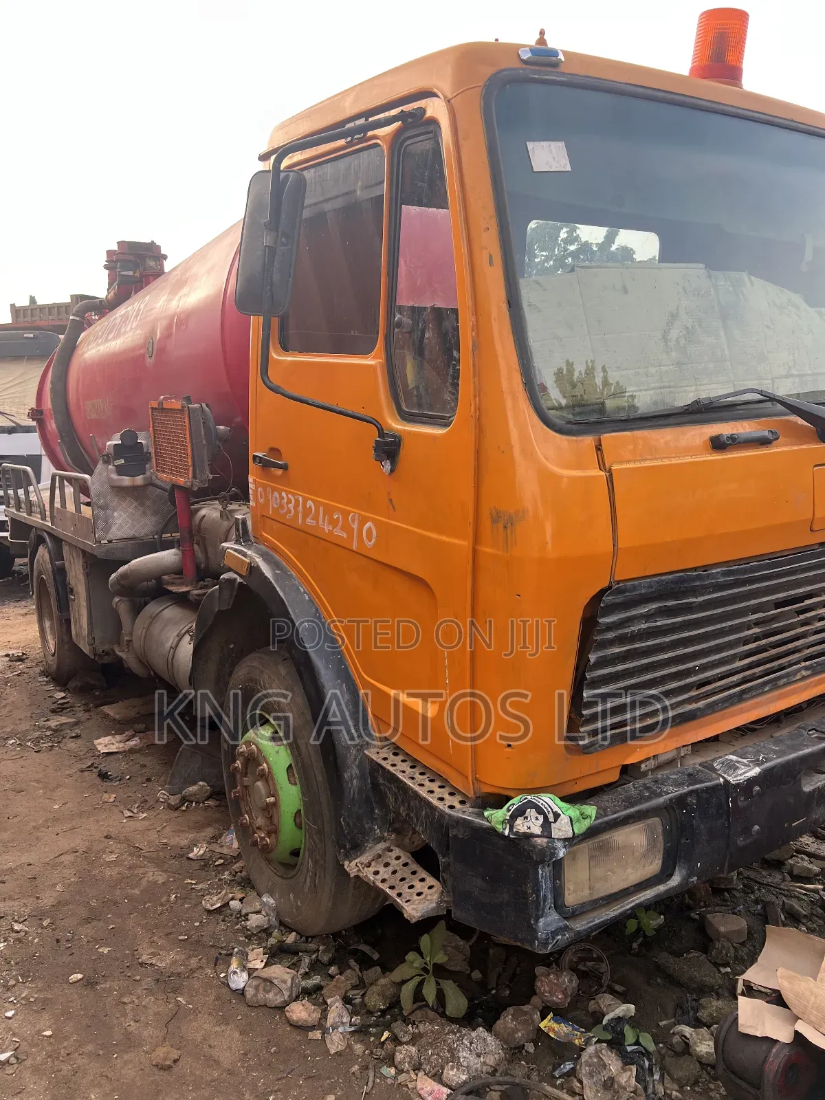 Mercedes Sewage Truck