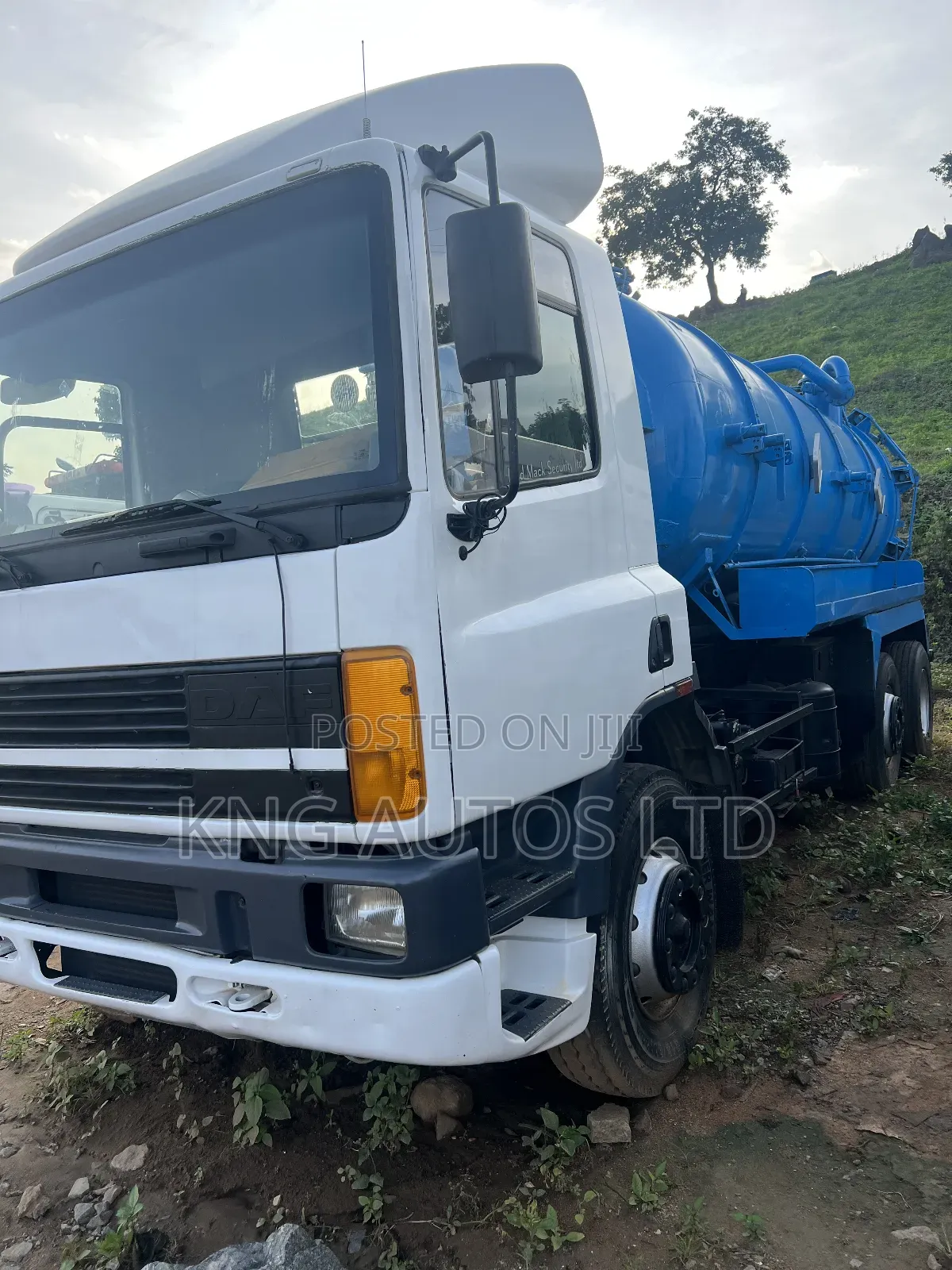 Daf 10 Tyres Sewage Tanker