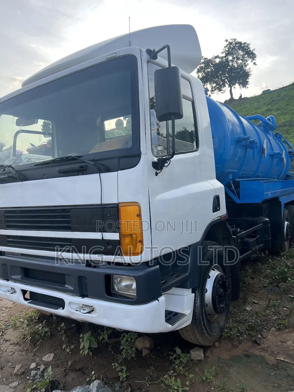 Daf 10 Tyres Sewage Tanker