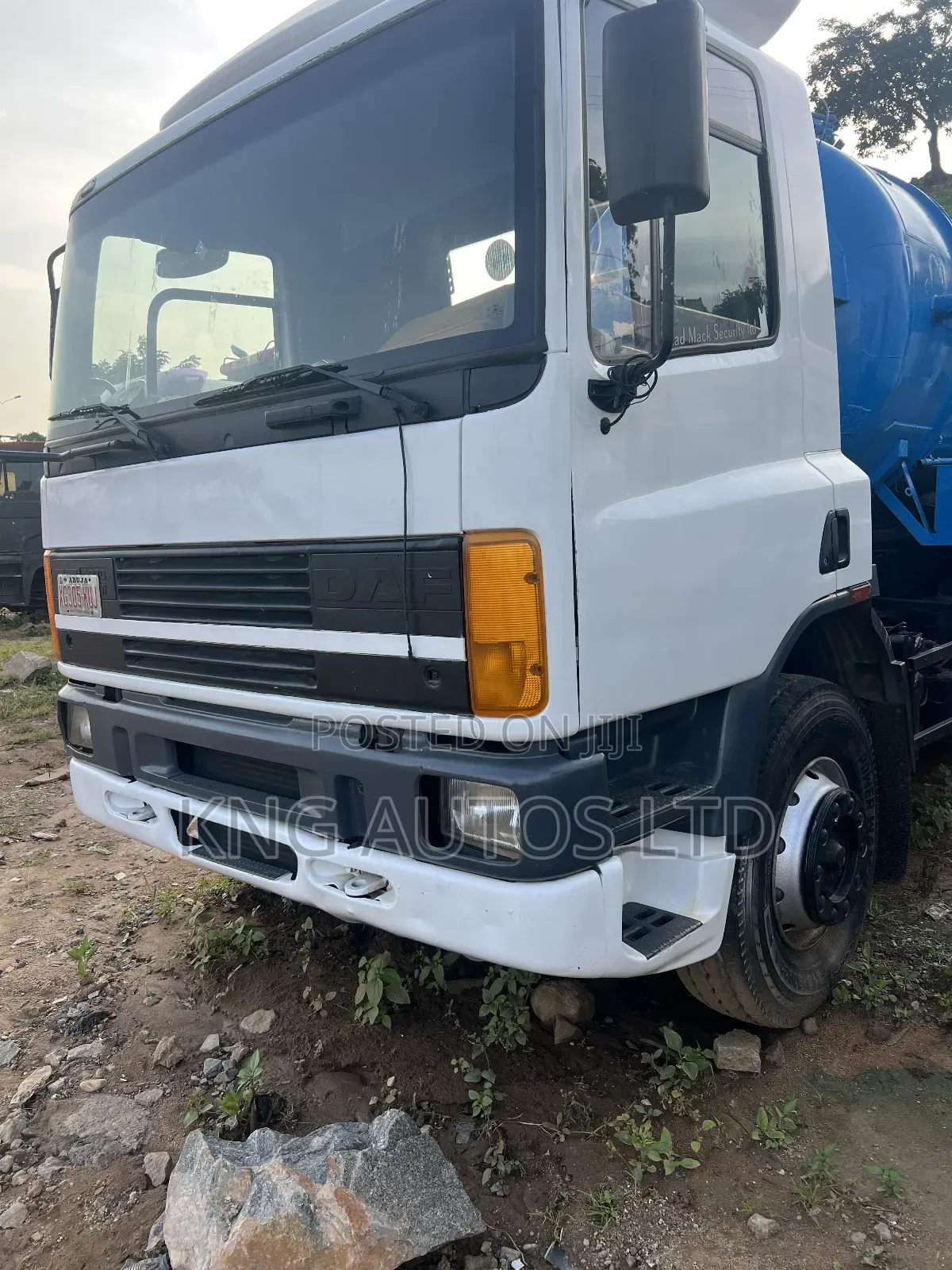 Daf 10 Tyres Sewage Tanker