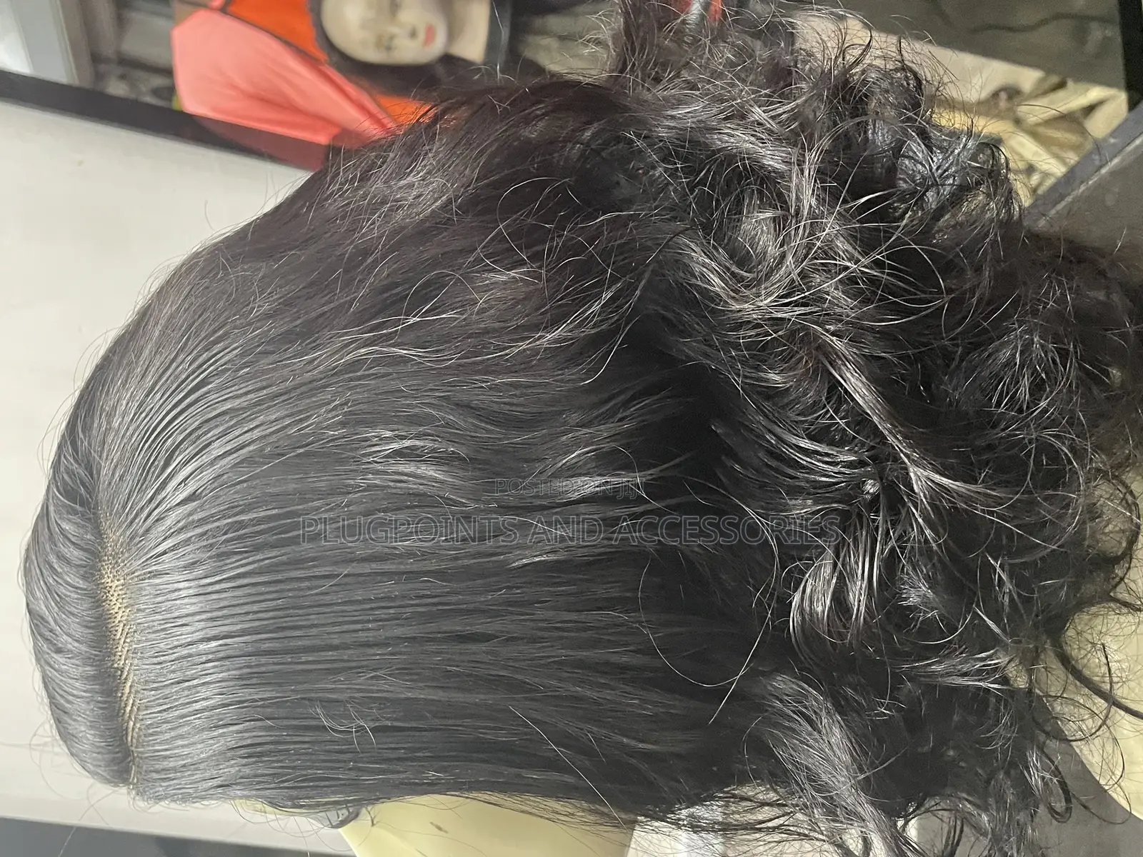 16” Bouncy Wig 5 by 5 Closure Glue-Less Clearance Sale