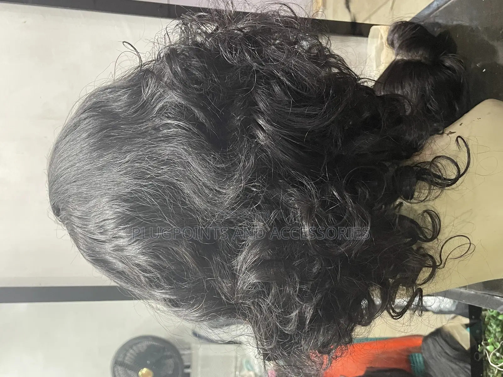16” Bouncy Wig 5 by 5 Closure Glue-Less Clearance Sale