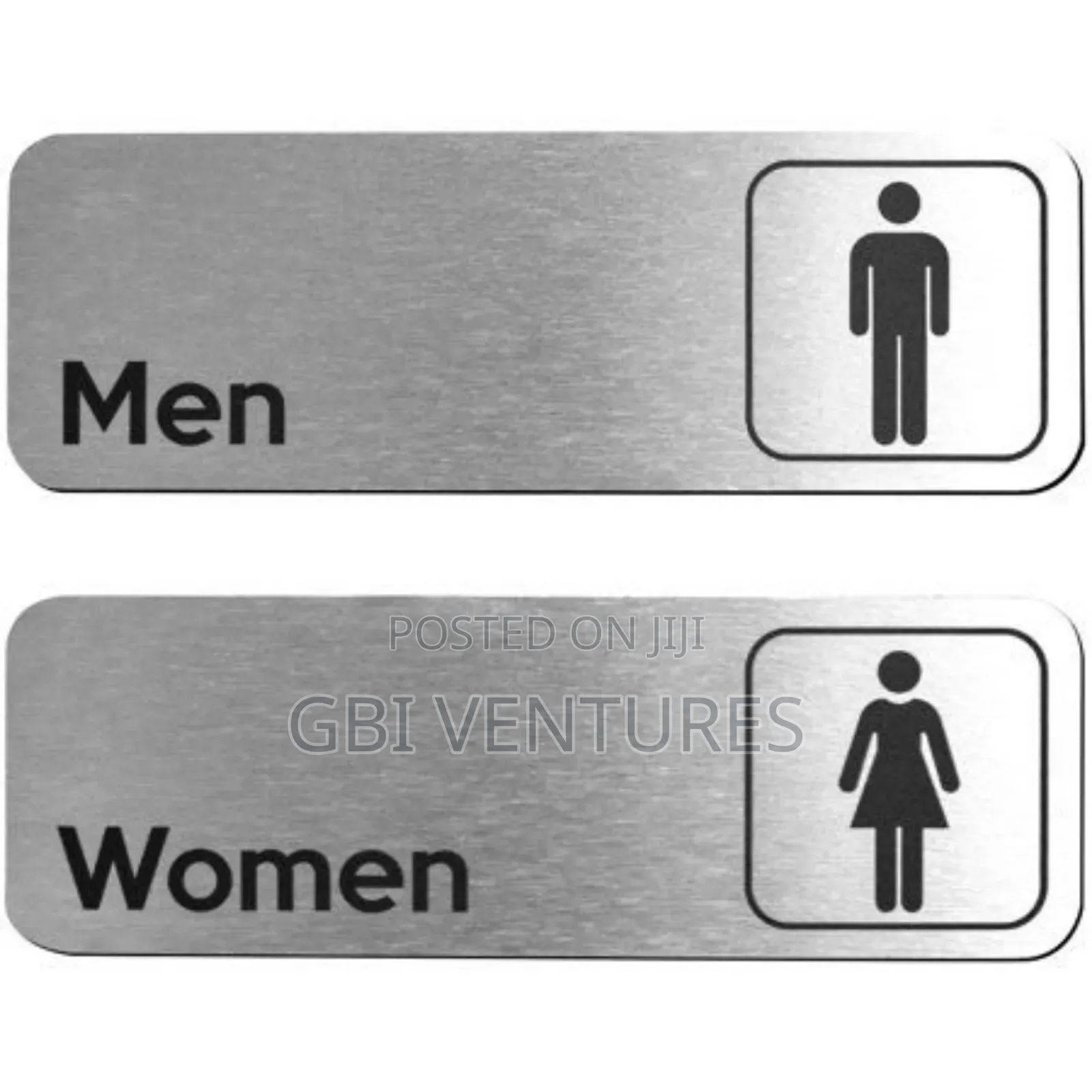 Restroom Signage