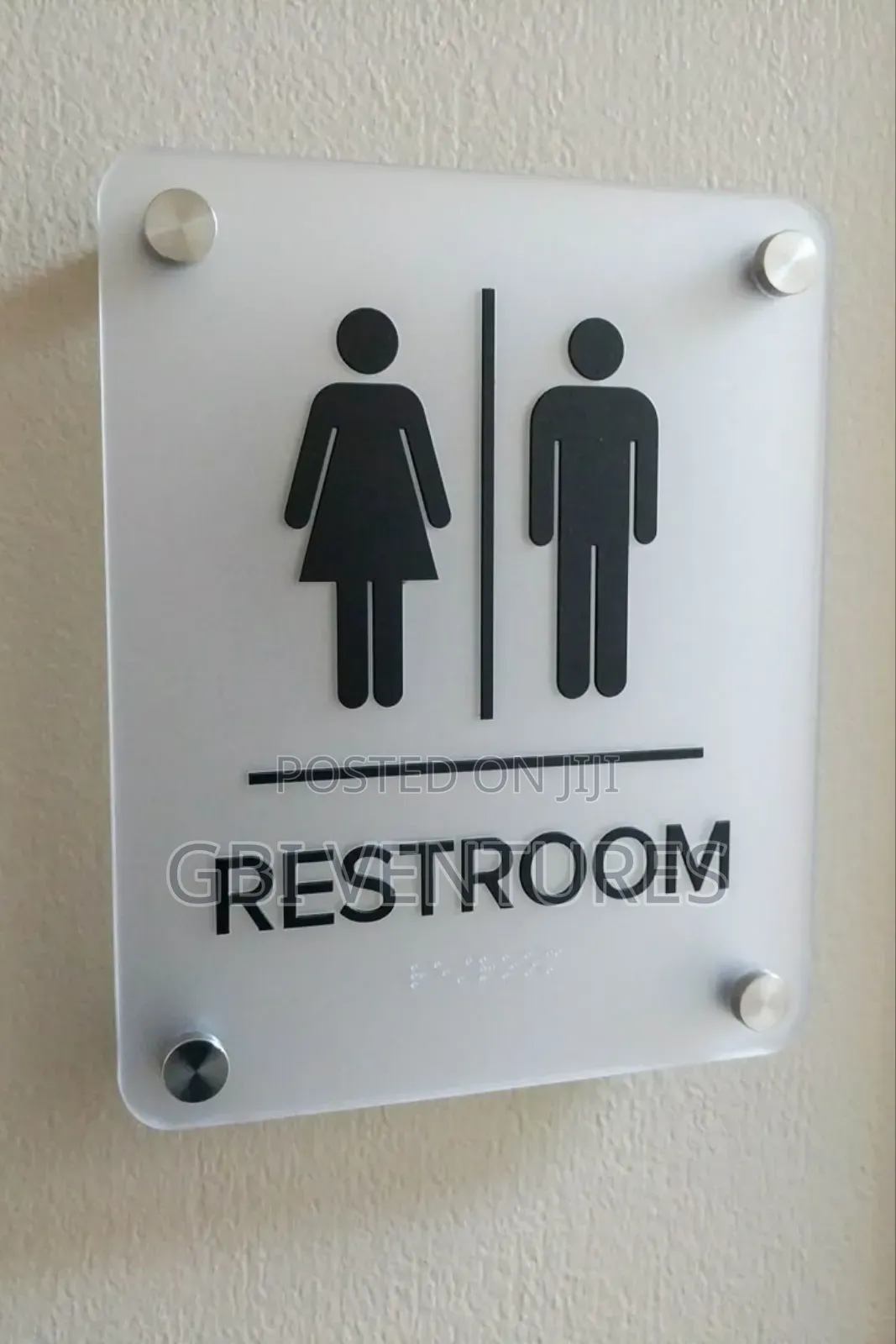 Restroom Signage