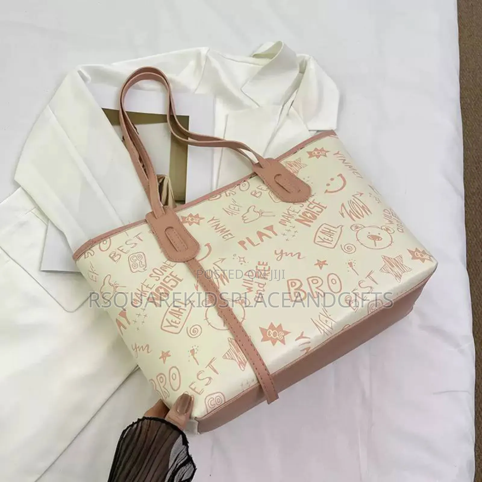 Tote Bag Without Labubu Teddy