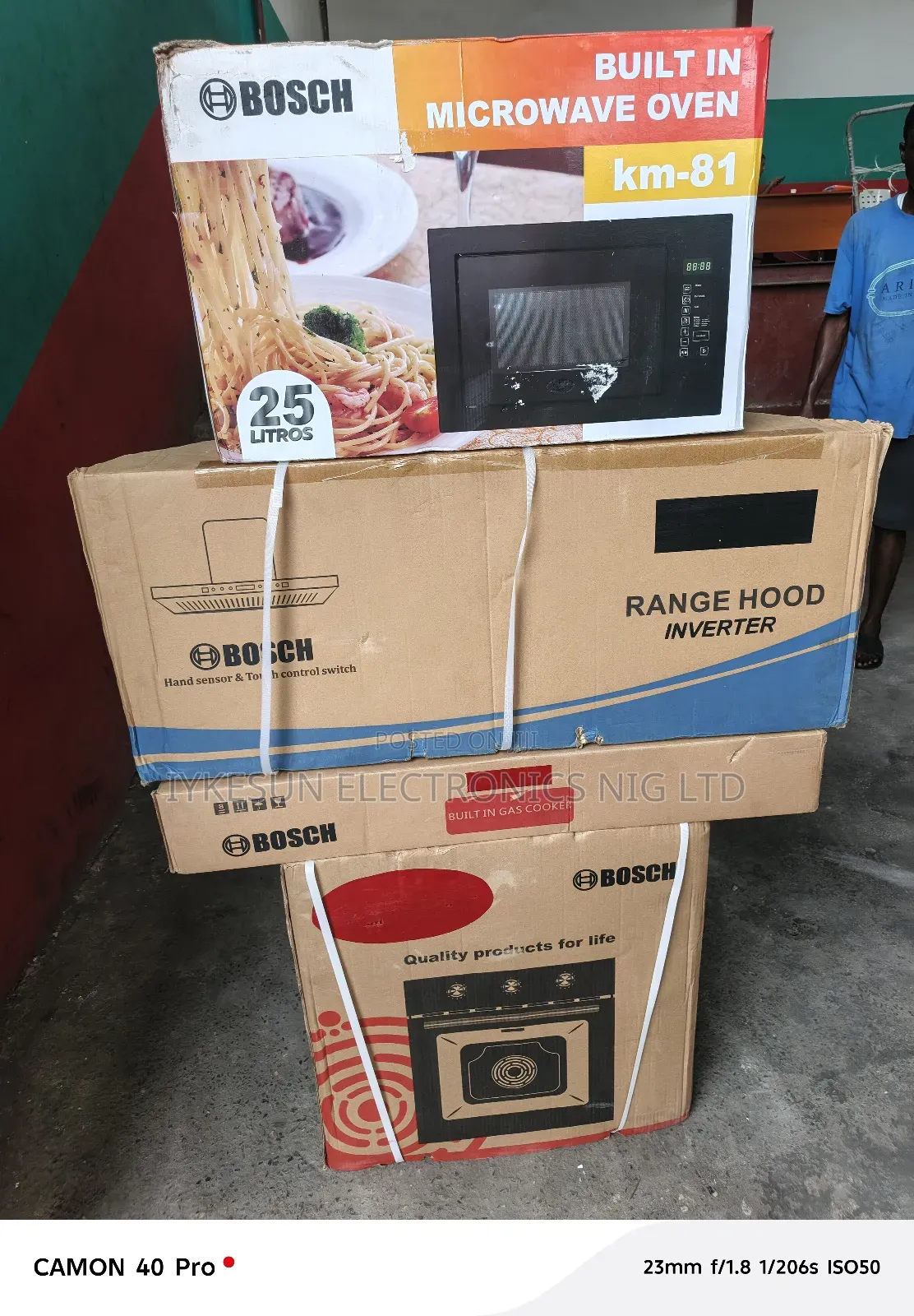 Original Bosch Kitchen Appliances Microwave Oven Cooker Heat Extractor