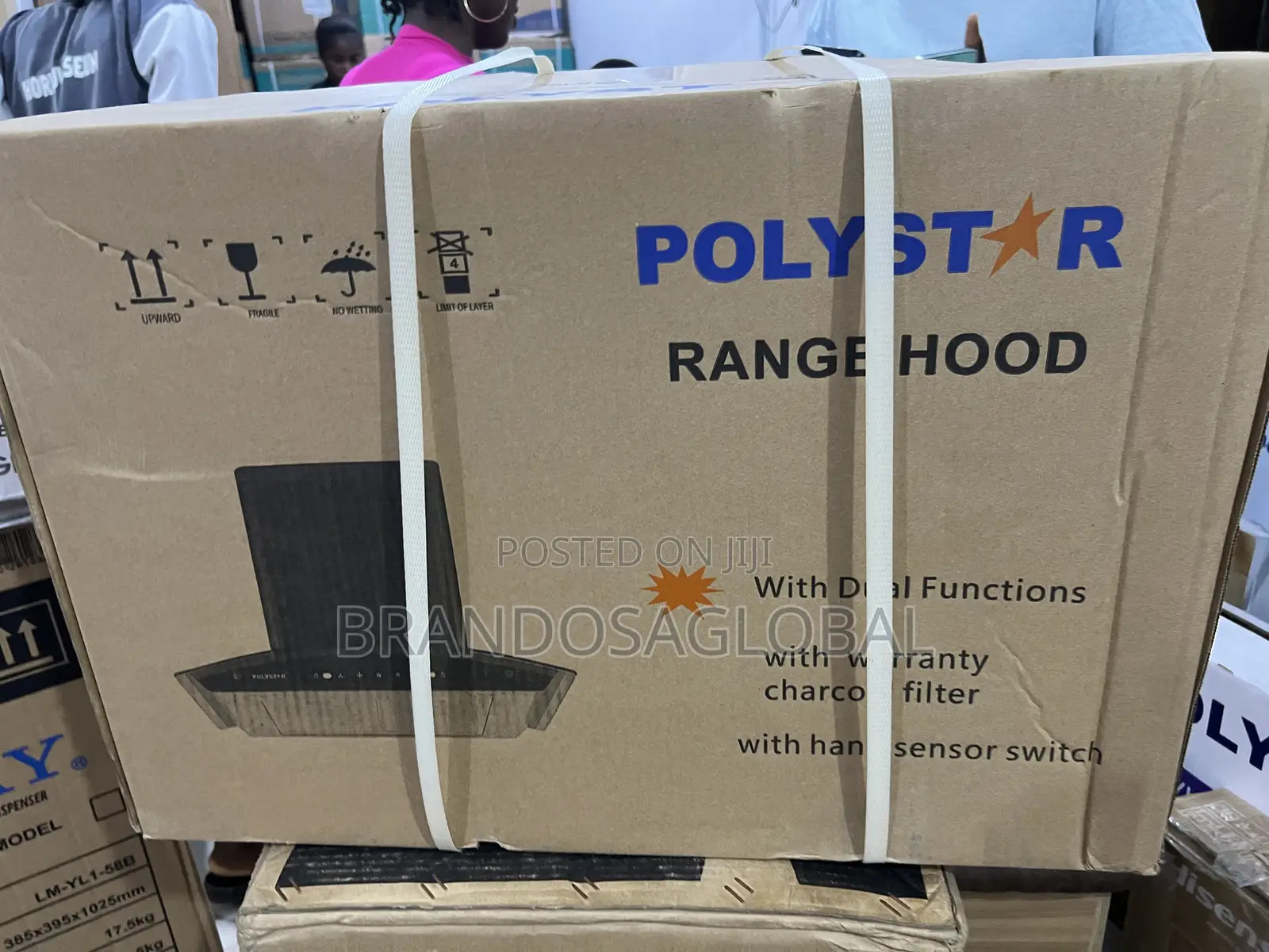 Polystar 60cm Cooker Hood – Wall Mounted Pv-6009bd