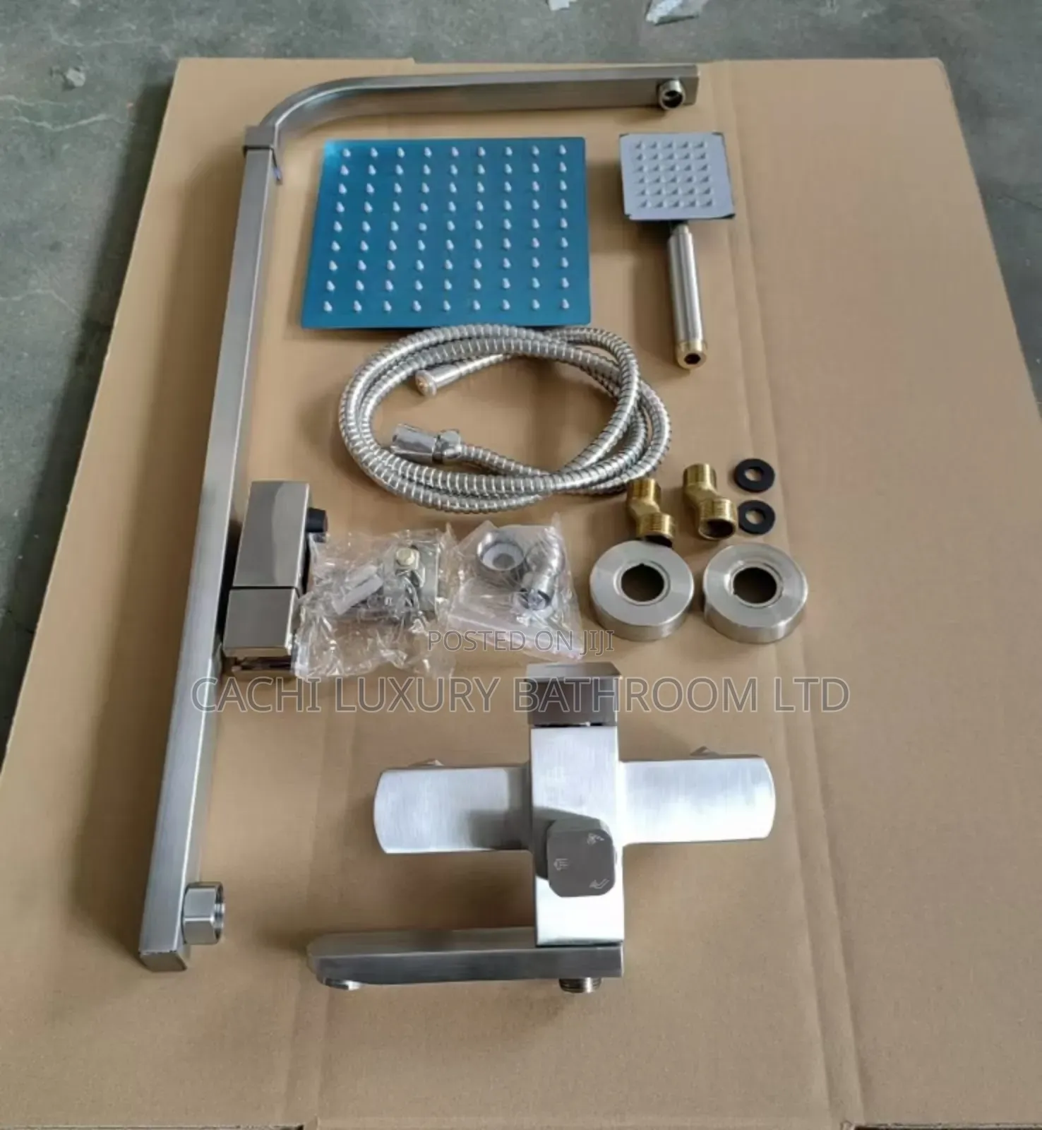 Anti Rust Square Shower Set