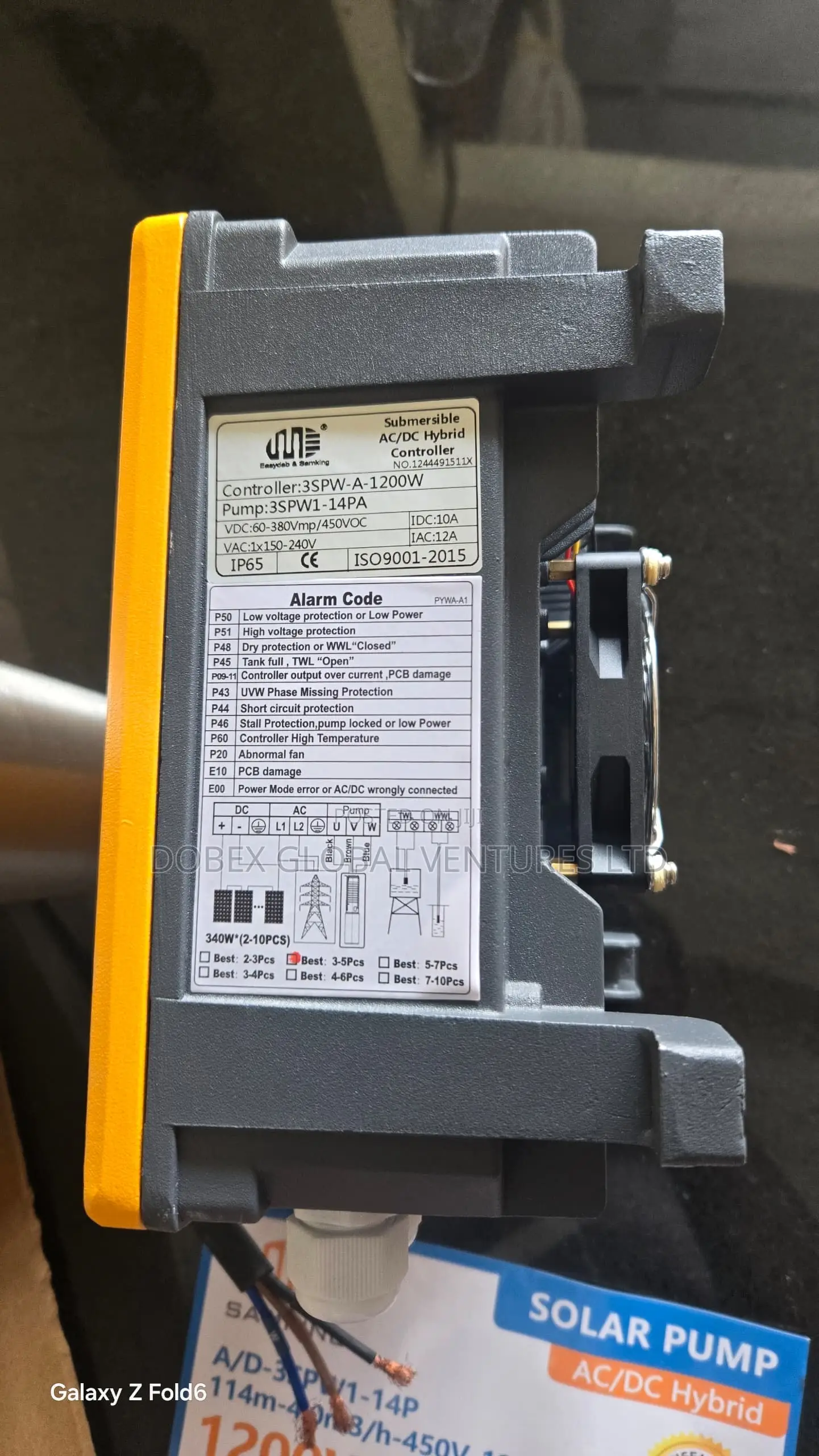 Samking 1hp Ac/Dc Submersible Pump